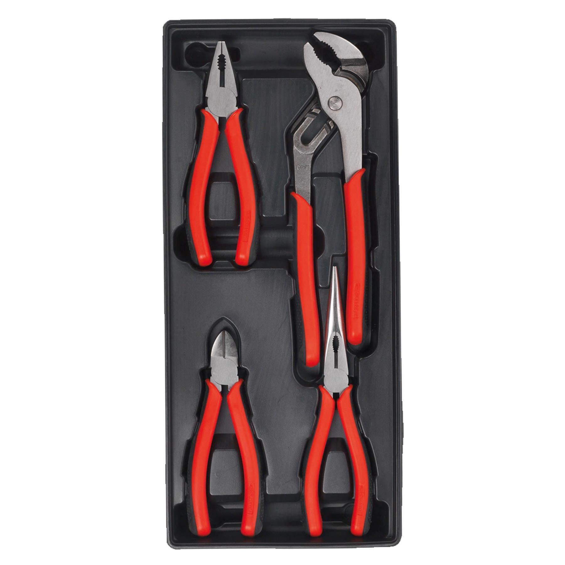 Tool Tray with Pliers Set 4pc Tool Tray with Pliers Set 4pc, With Lifetime Guarantee Sealey