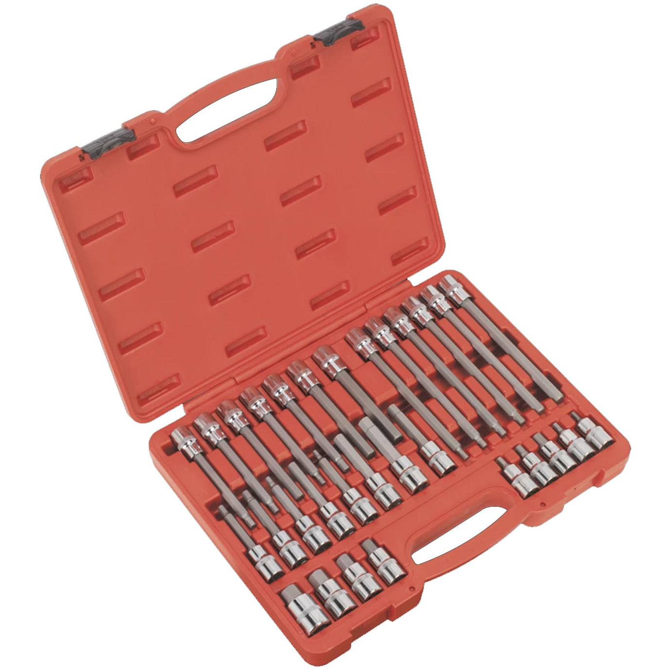 Sealey Hex Socket Bit Set 30pc 1/2"Sq Drive