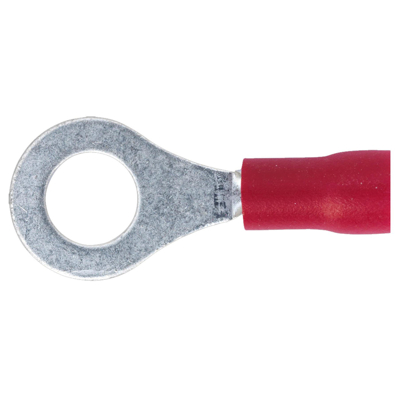 Sealey Easy-Entry Ring Terminal �6.4mm (1/4") Red Pack of 100
