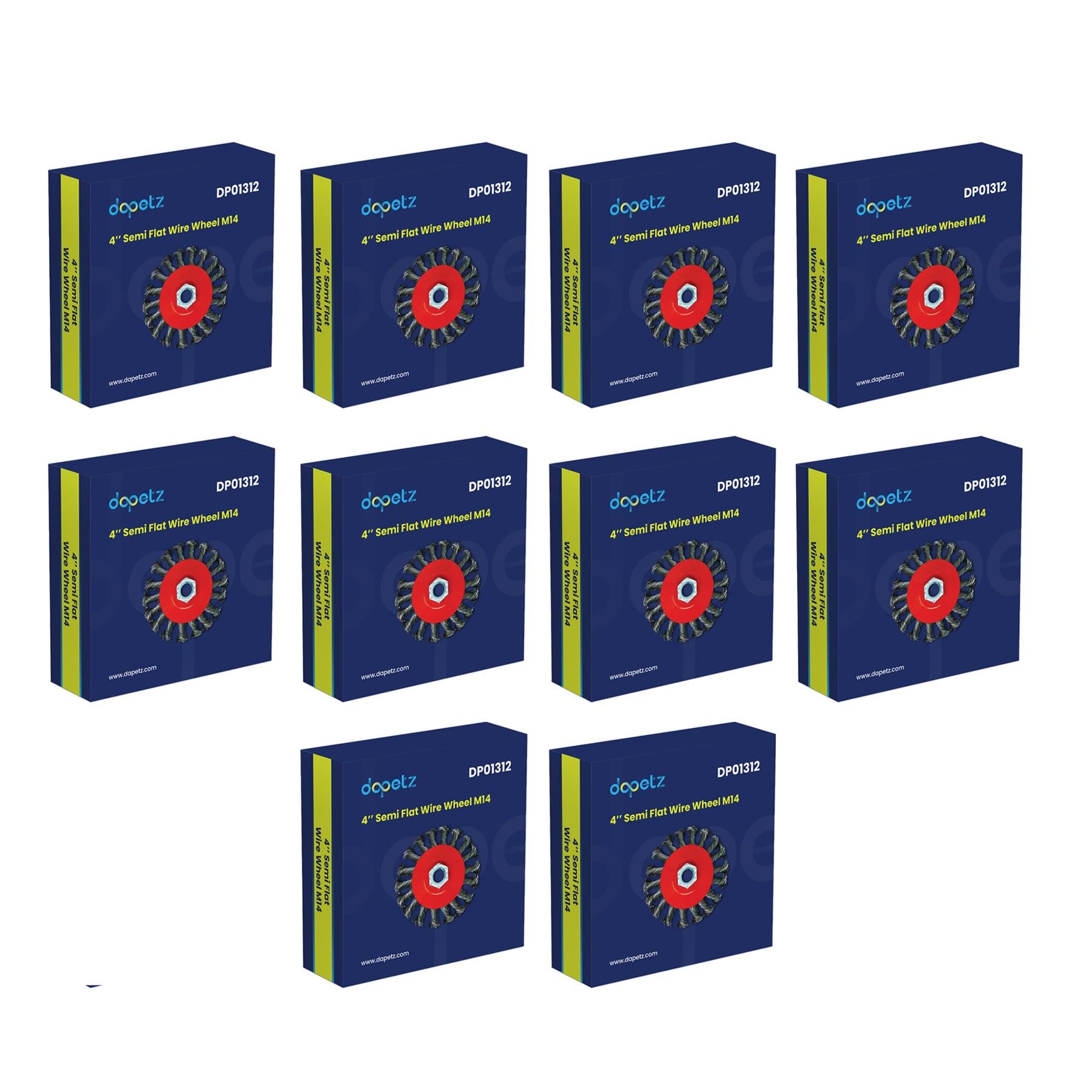 4" Twist Knot Wire Brush