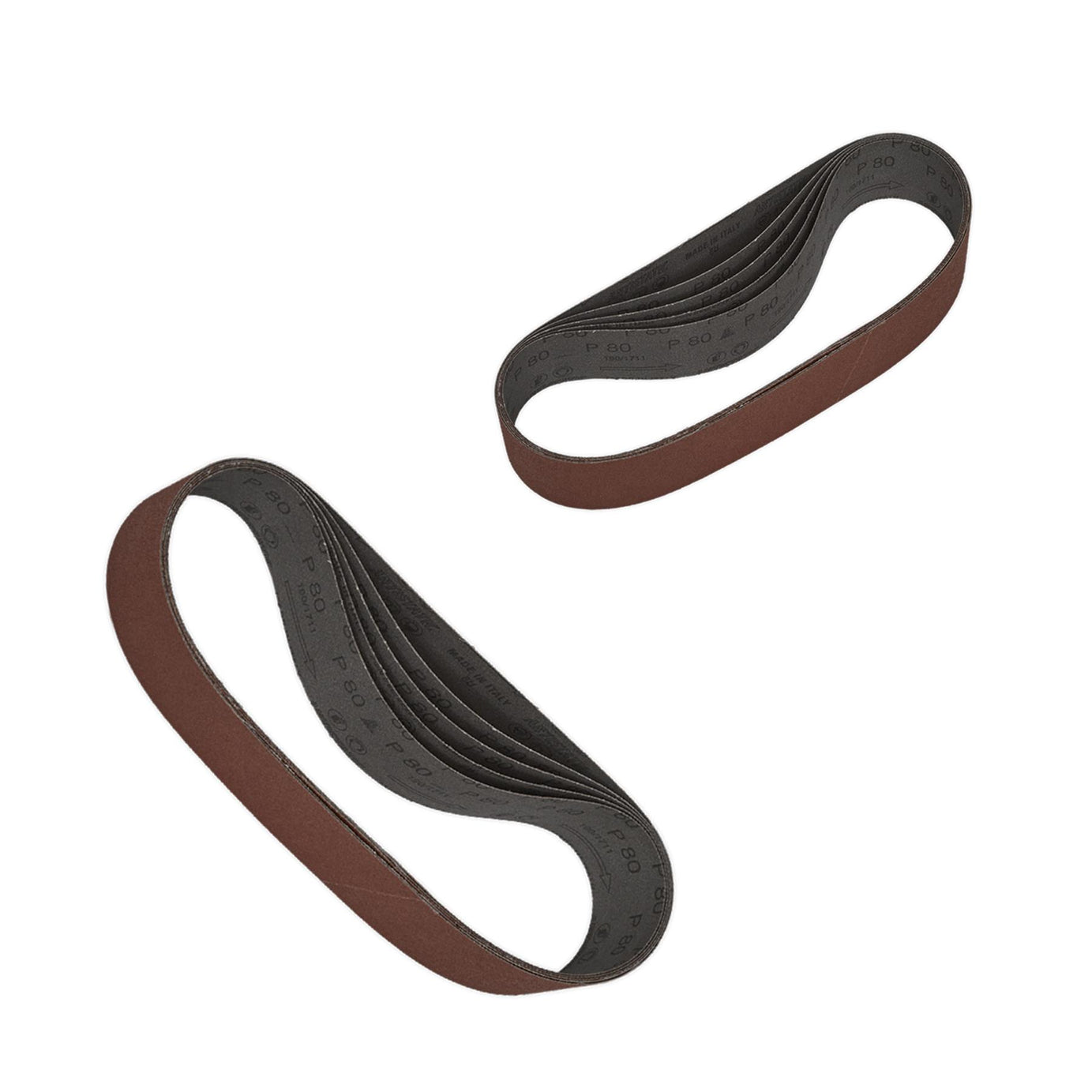 Sealey Sanding Belt 50 x 686mm 80Grit Pack of 5