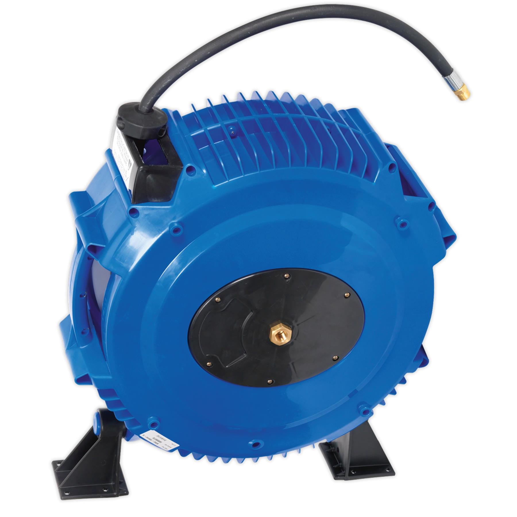 Sealey Retractable Air Hose Reel 20m 10mm ID Rubber Hose