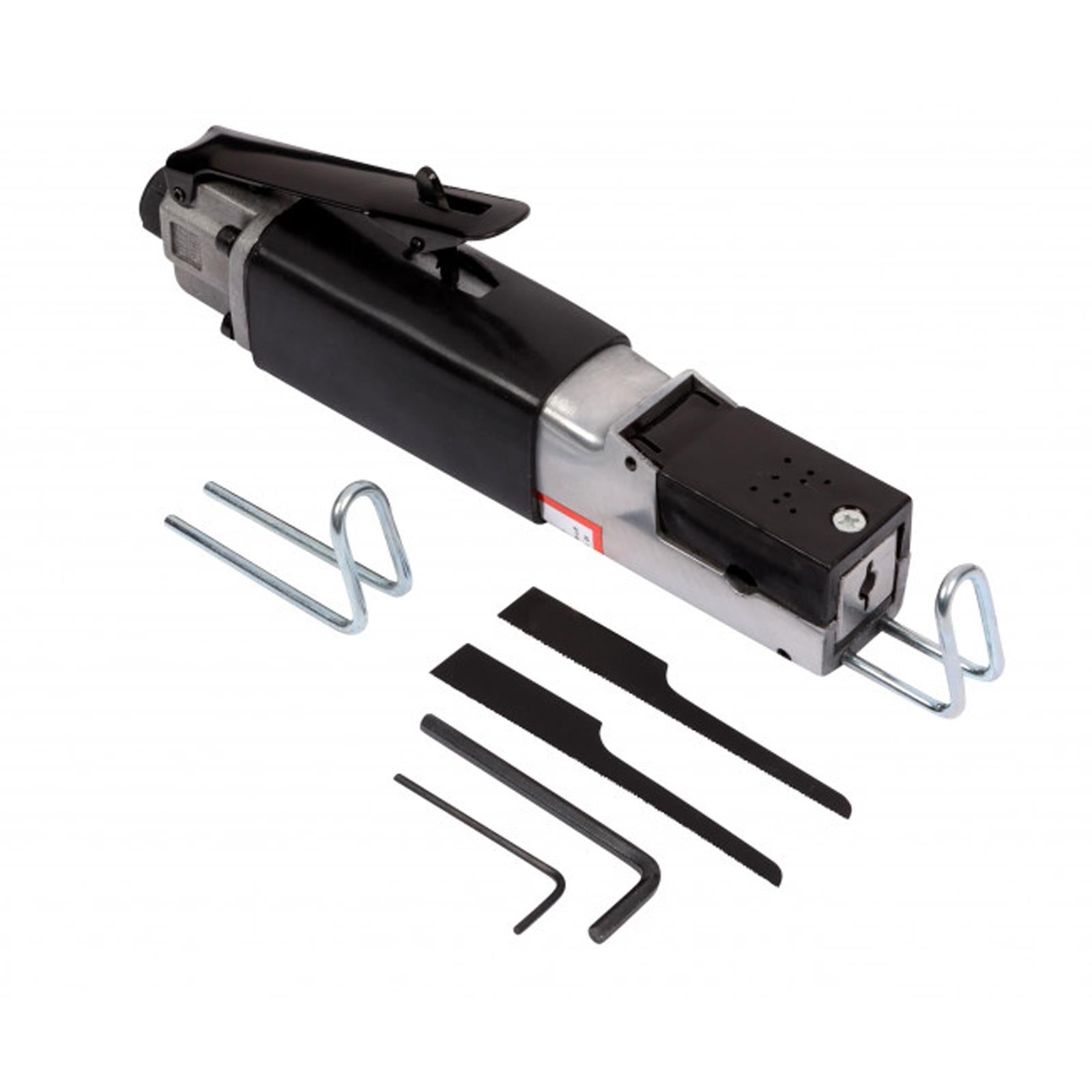 BlueSpot Air Body Saw Reciprocating Pneumatic Metal Cut Off Tool With 2 Blades