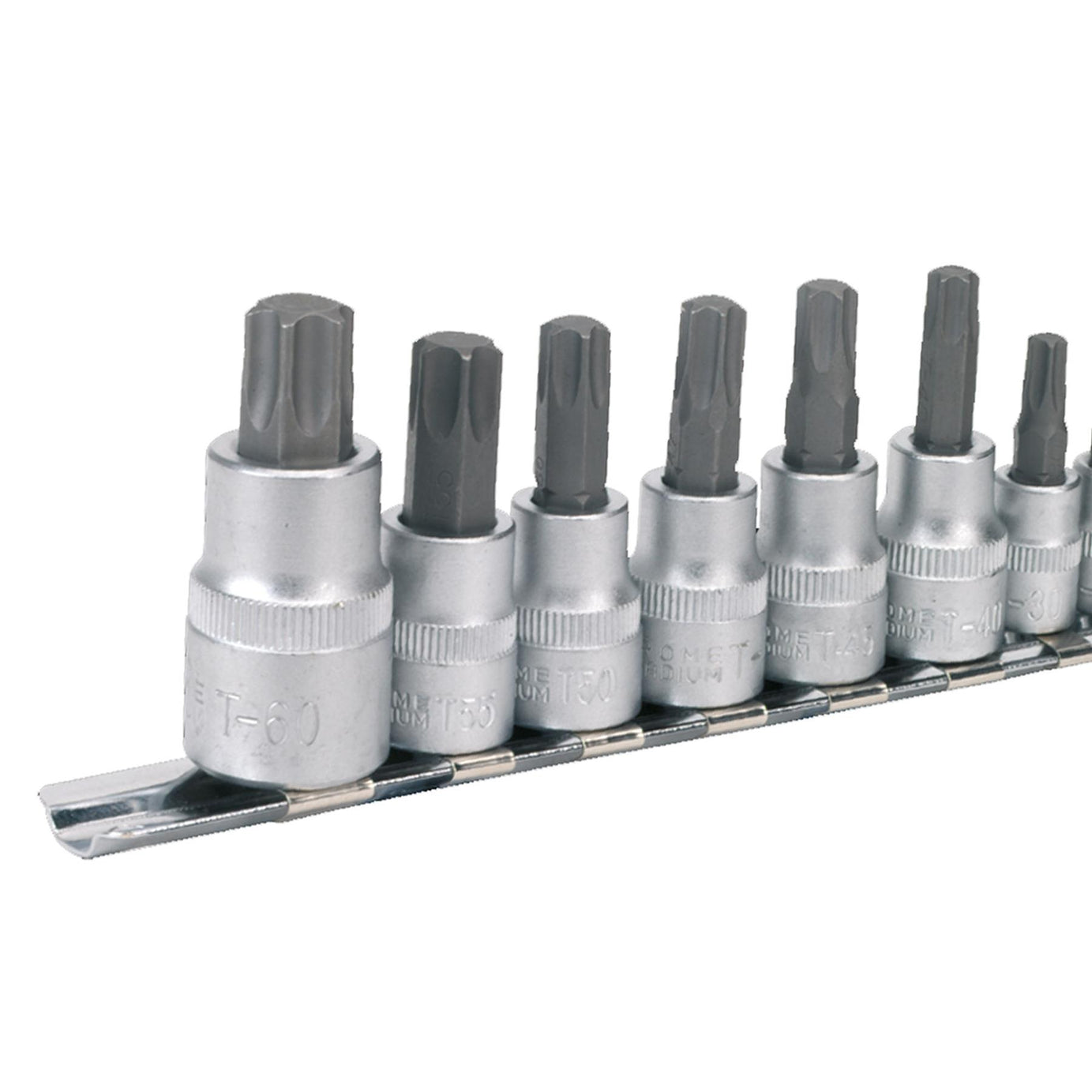Sealey TRX-Star* Socket Bit Set 12pc 1/4", 3/8" & 1/2"Sq Drive