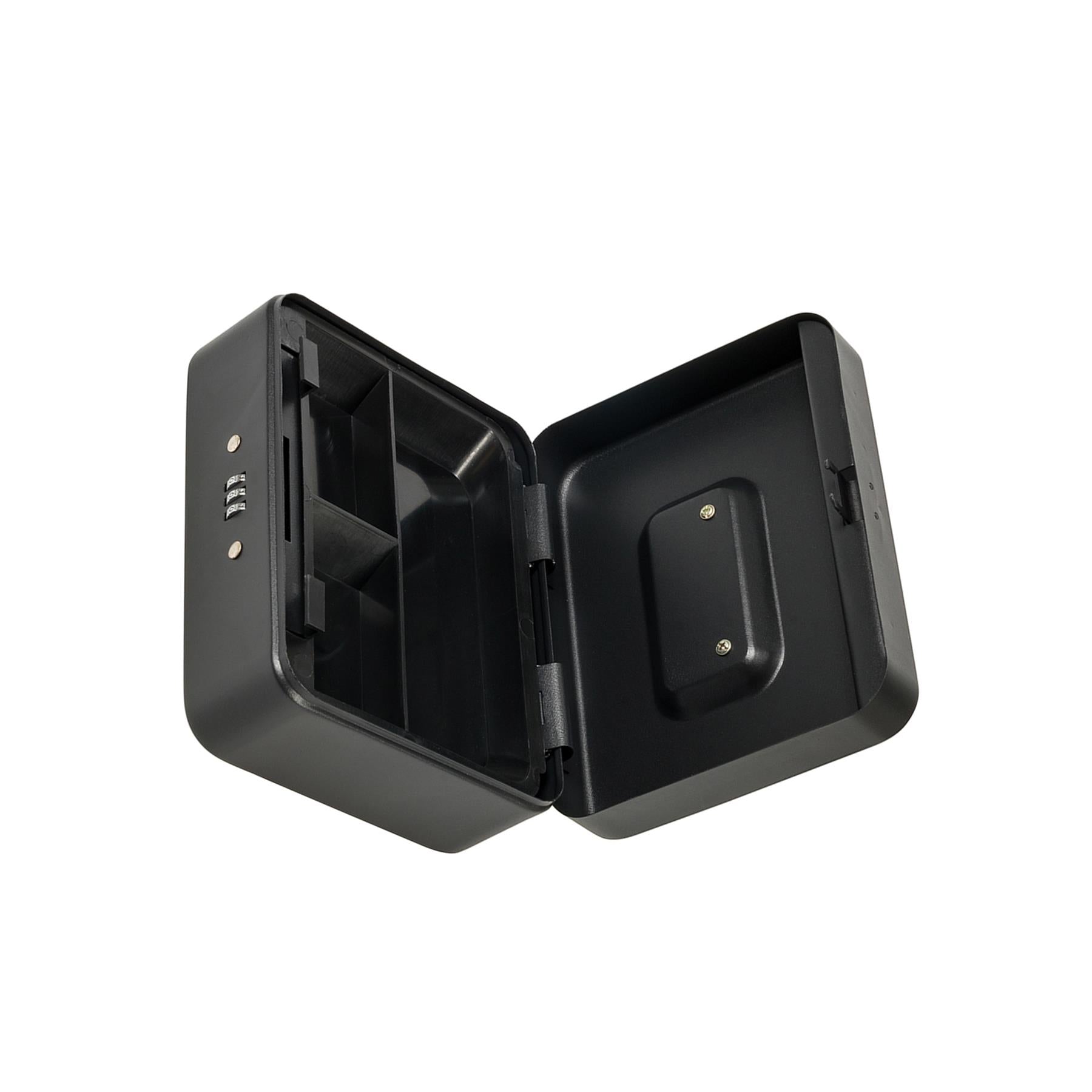 3-Digit Combination Cash & Valuables Safe Box 200 x 160 x 90mm Powder Coated