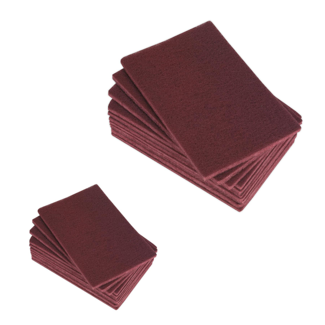 Sealey Abrasive Finishing Pad 150 x 230mm Medium Pack of 10