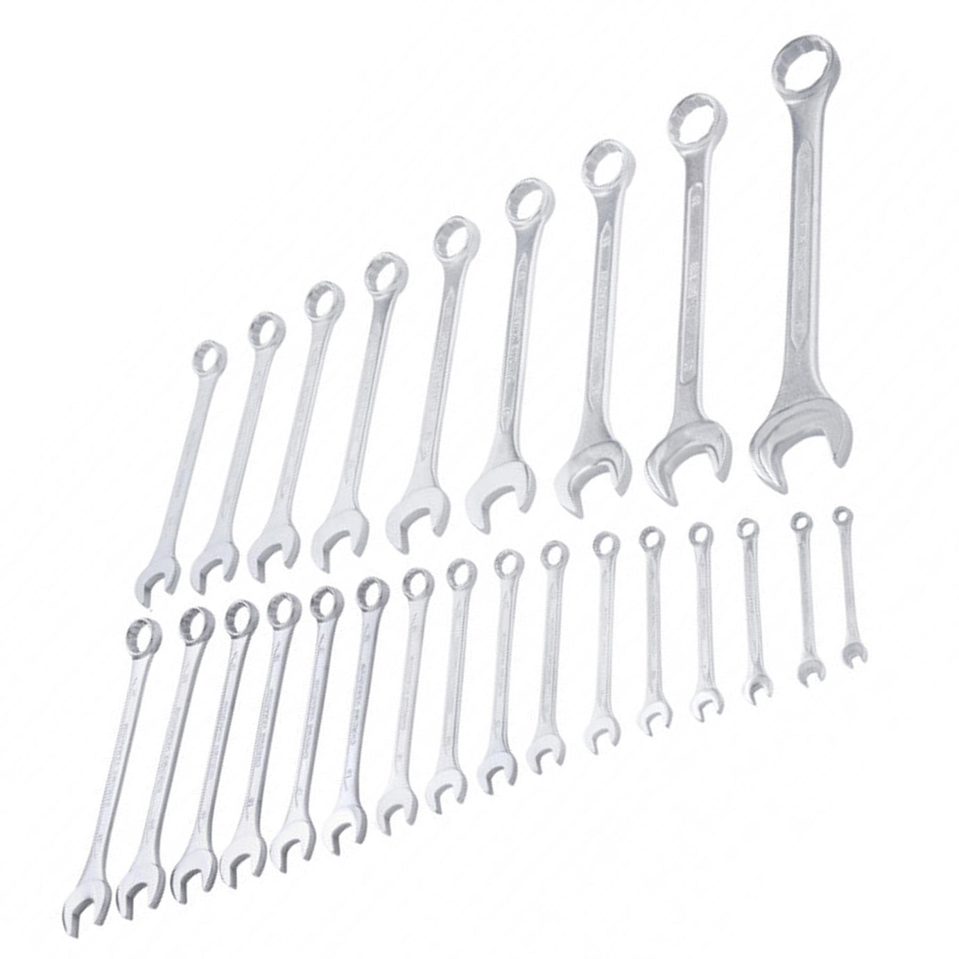 BlueSpot 25pcs Metric Combination Spanner Wrench Set 6 - 32mm