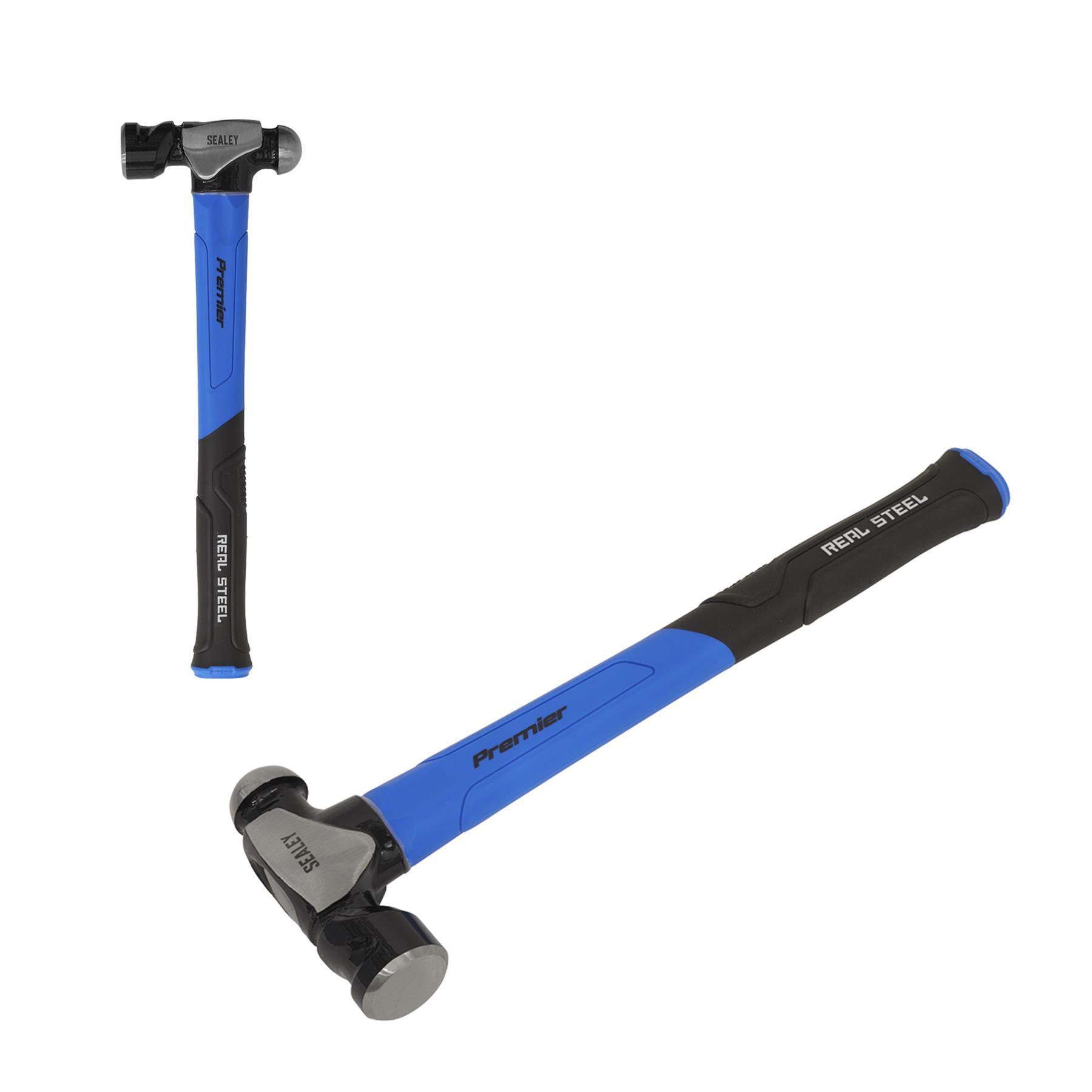 Sealey Ball Pein Hammer with Fibreglass Shaft 32oz