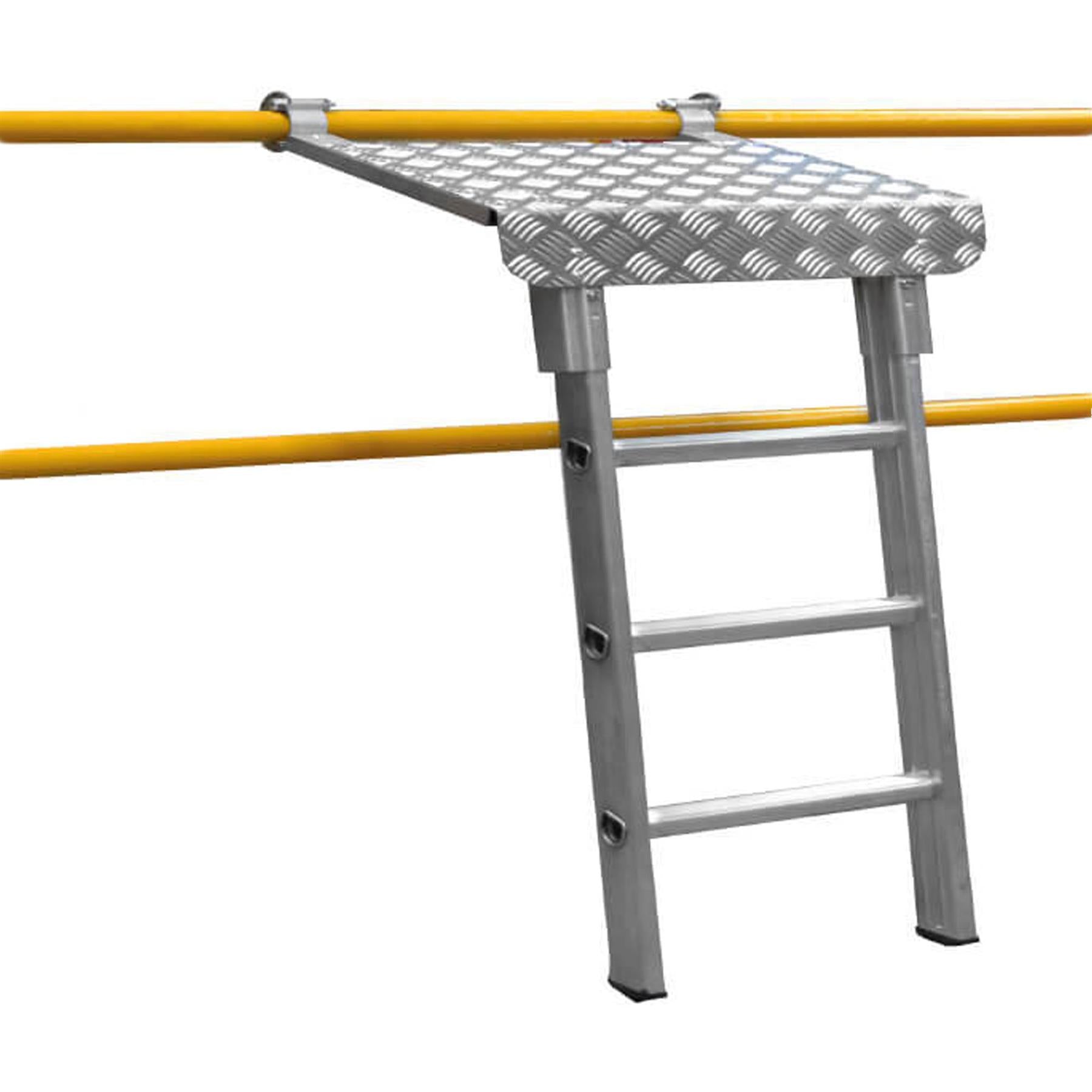 Dapetz Aluminium Scaffolding Step 1 Ladder 5 Rungs