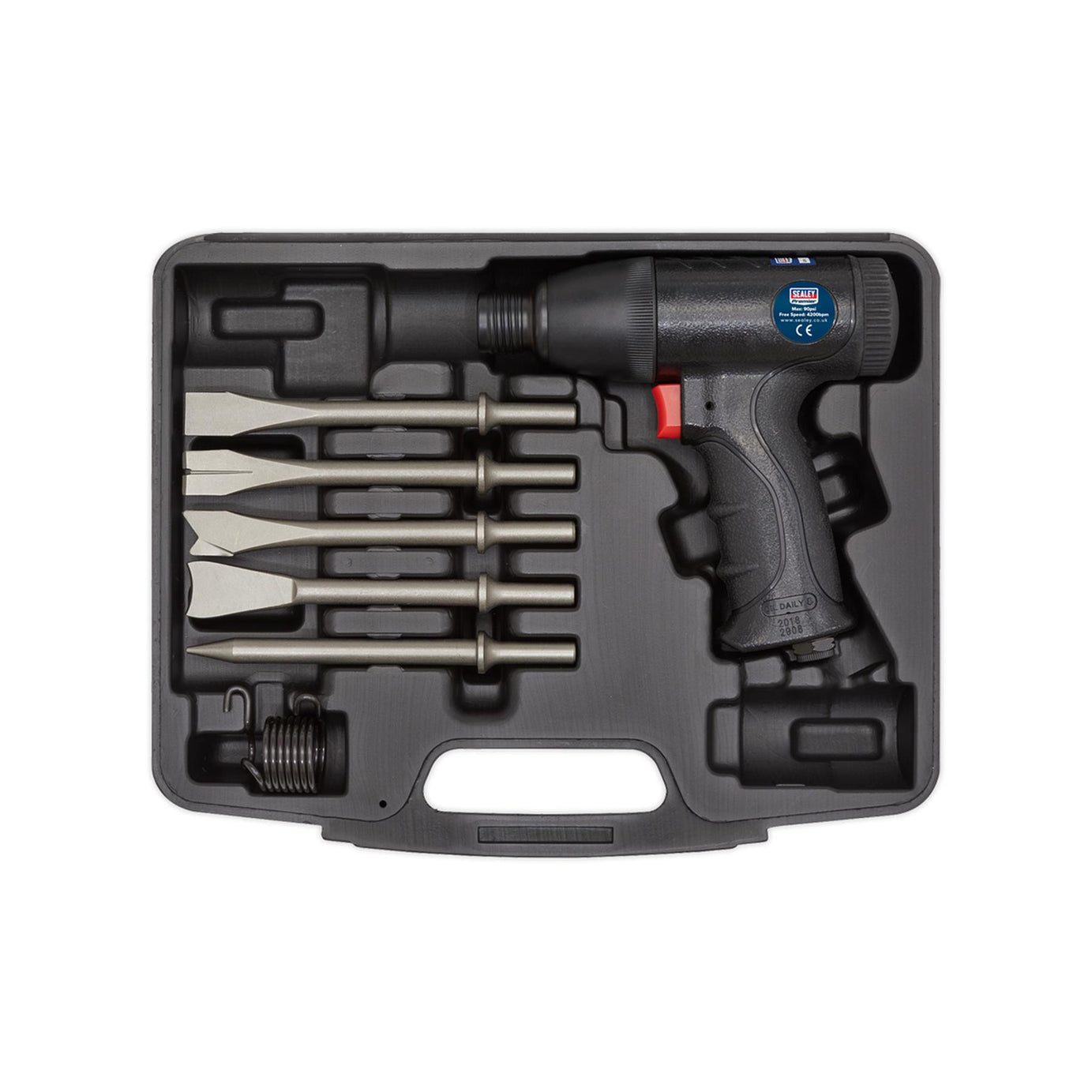 Sealey Air Hammer Kit Composite Premier - Medium Stroke
