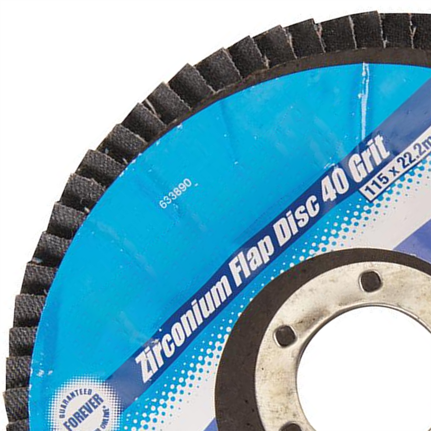 Zirconium Flap Sanding Finishing Disc 115mm 40 Grit Long-life SelfRenewing