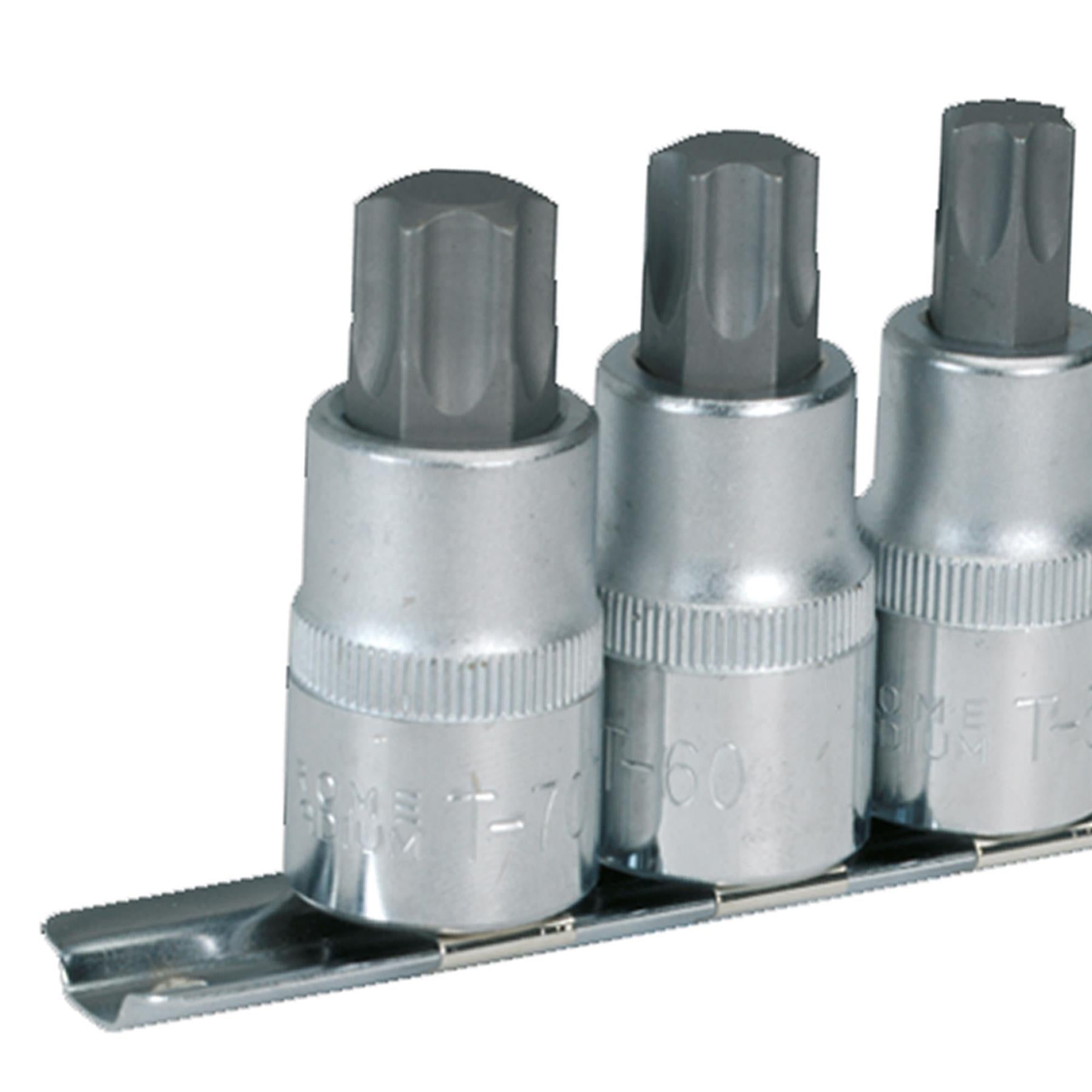 Sealey TRX-Star* Socket Bit Set 10pc 1/2"Sq Drive
