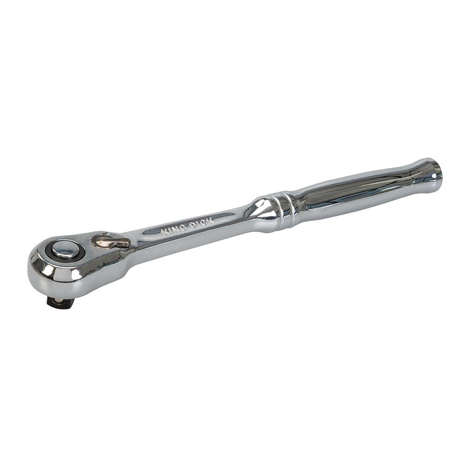 King Dick Full Chrome Reversible Ratchet SD 60 Teeth 3/8" Spanner