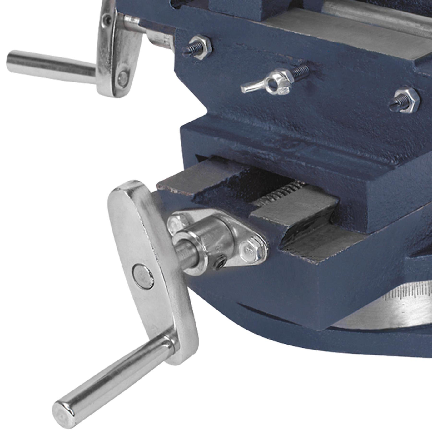 Sealey Compound Cross Vice 100mm Garage Workshop DIY