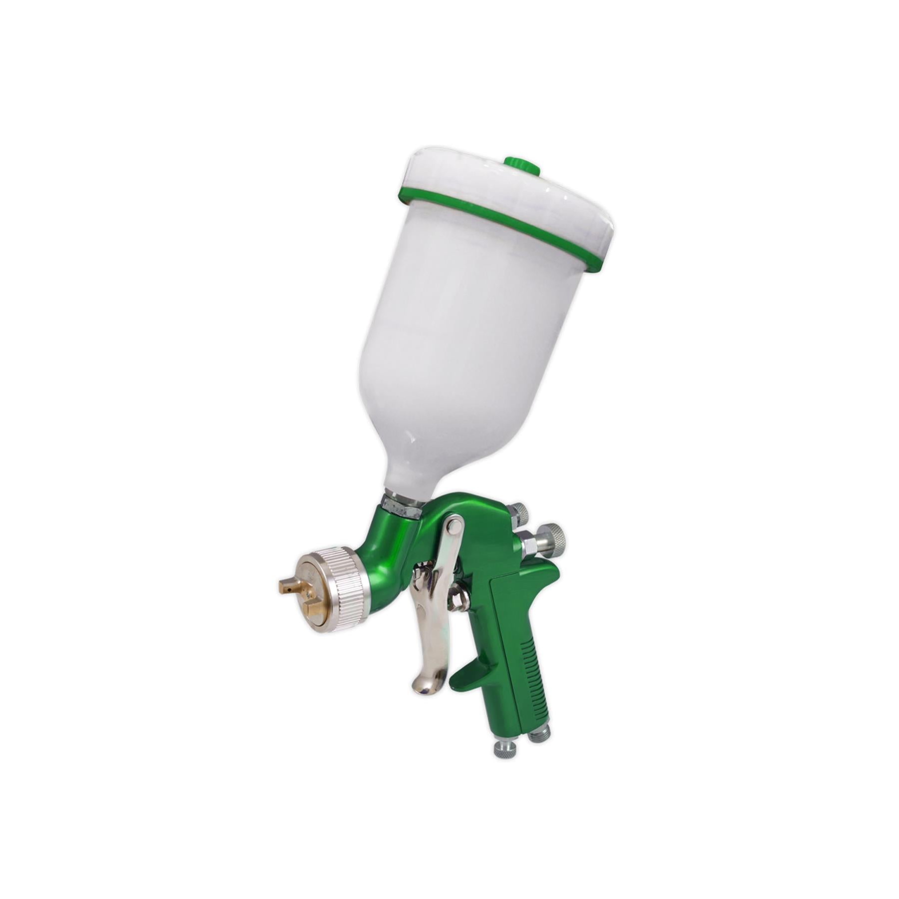 Sealey Gravity Feed Spray Gun 1.7mm Set-Up