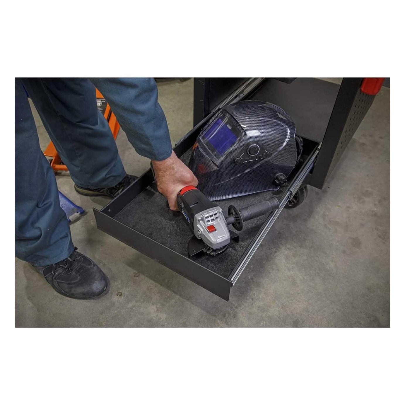 Sealey 8 Power Tool Rack Trolley 450mm