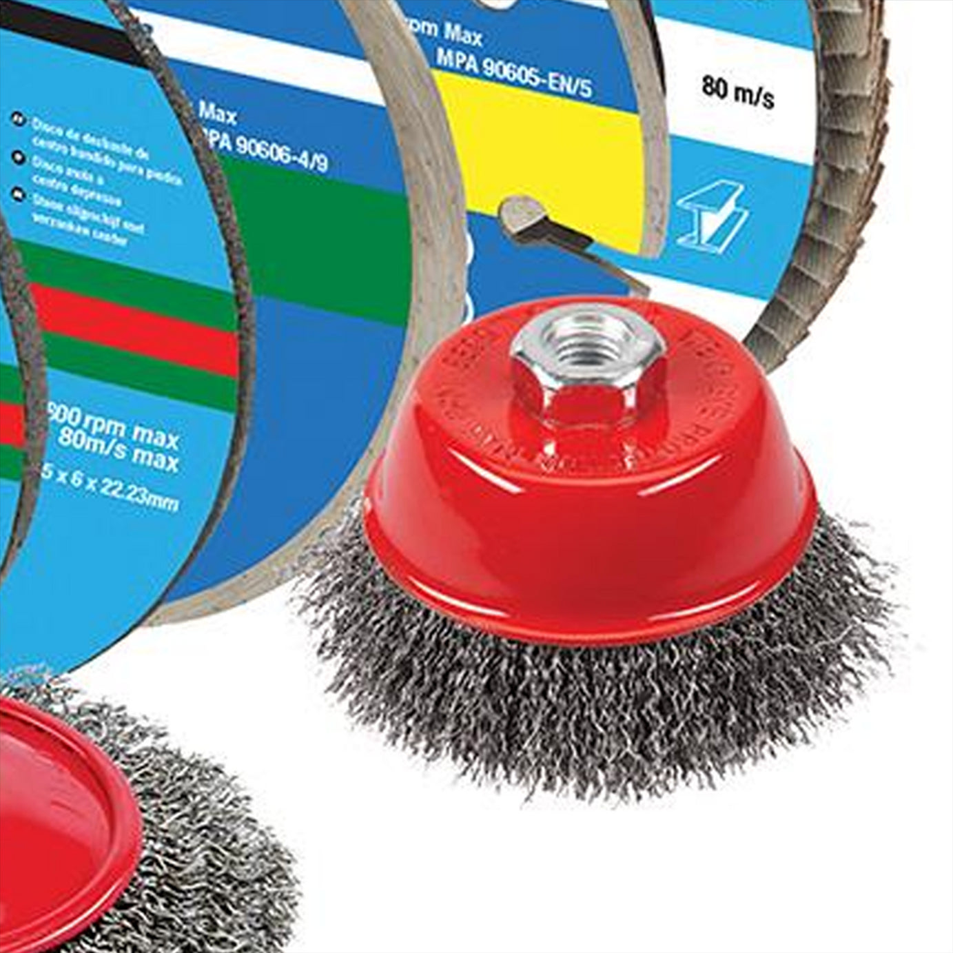 12Pce Cutting & Grinding Discs Kit 115mm Angle Grinder Starter Pack New