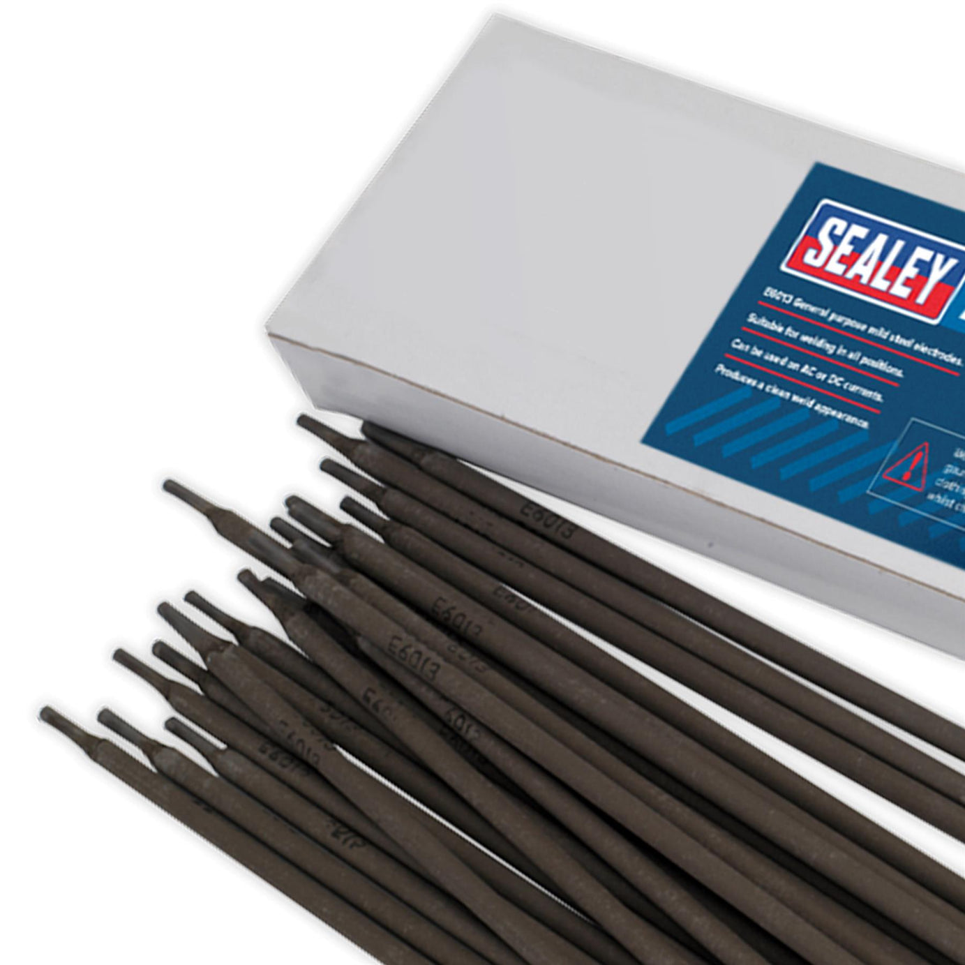 Welding Electrodes 3.2 x 350mm 2.5kg Pack mild steel electrodes made Sealey