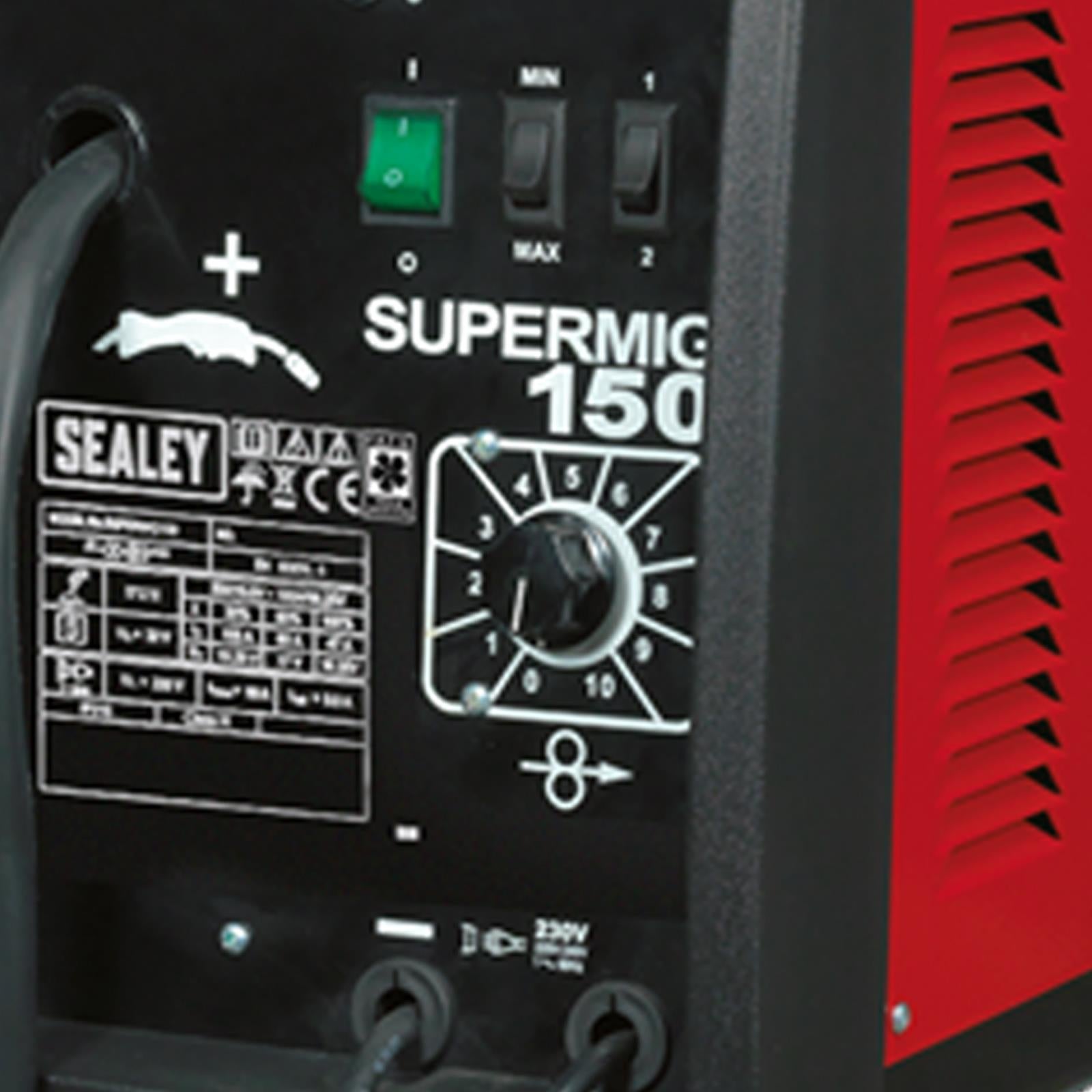 Sealey SUPERMIG150 Professional MIG Welder 150Amp 230V