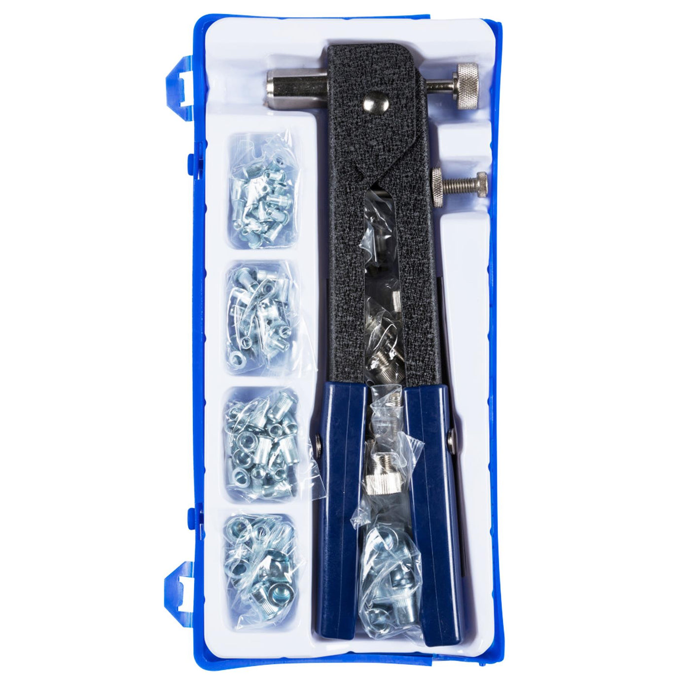 BlueSpot HD Threaded Nut Riveter Kit Rivet Gun Hand Riviter Tool M3-M8 Mandrels