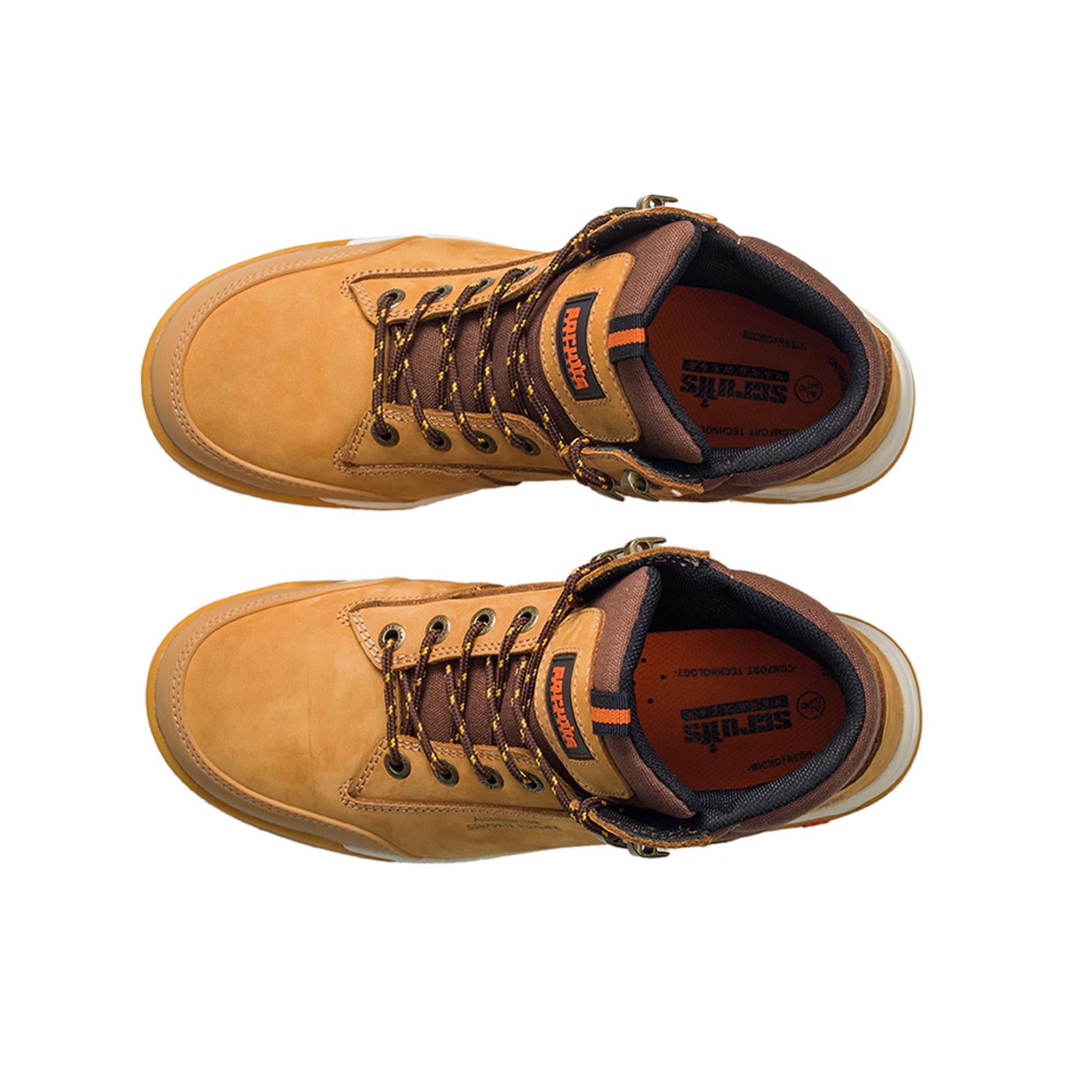 Scruffs Switchback 3 Safety Boots Tan Size 10 / 44 water-resistant
