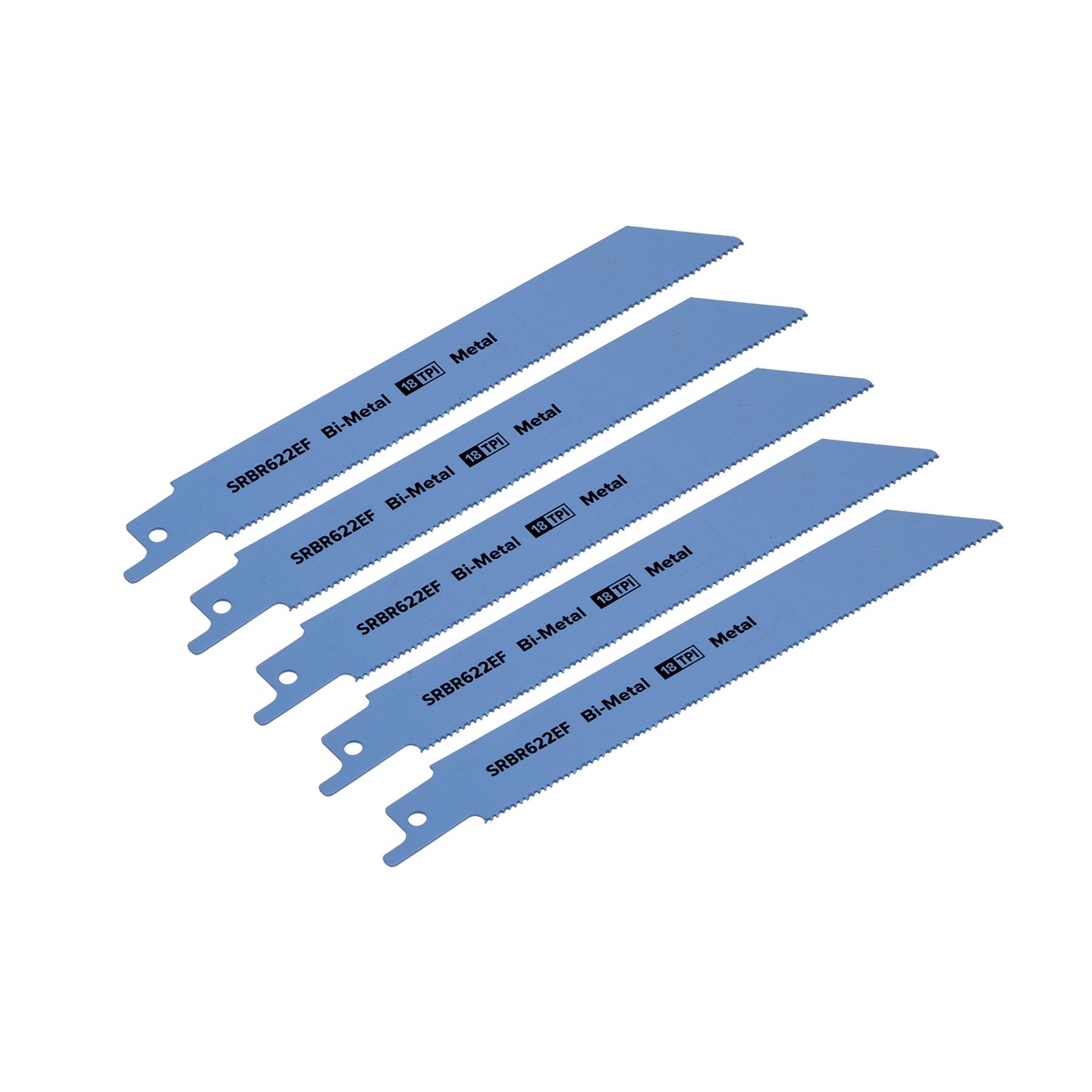 Sealey Reciprocating Saw Blade Metal 150mm 18tpi - Pack of 5