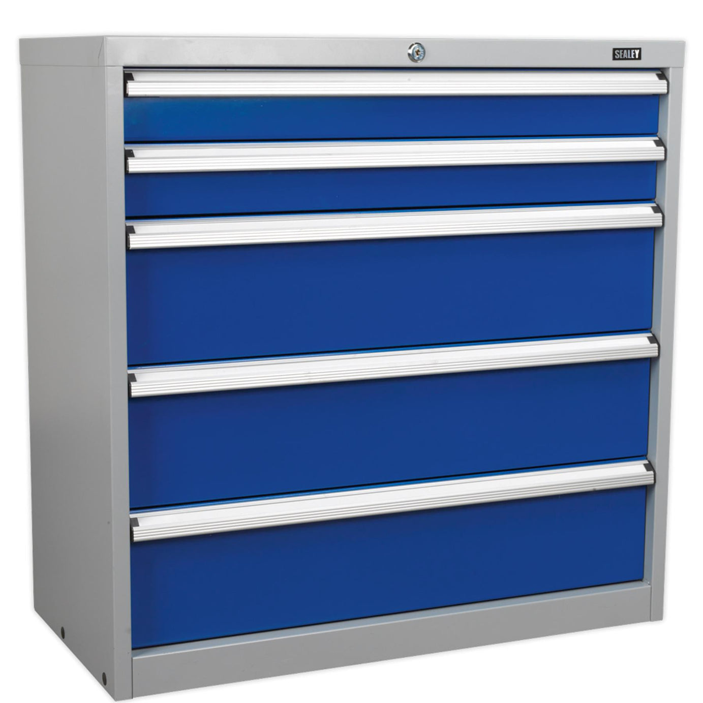 Sealey Industrial Cabinet 5 Drawer with load bearing of up to 75kg