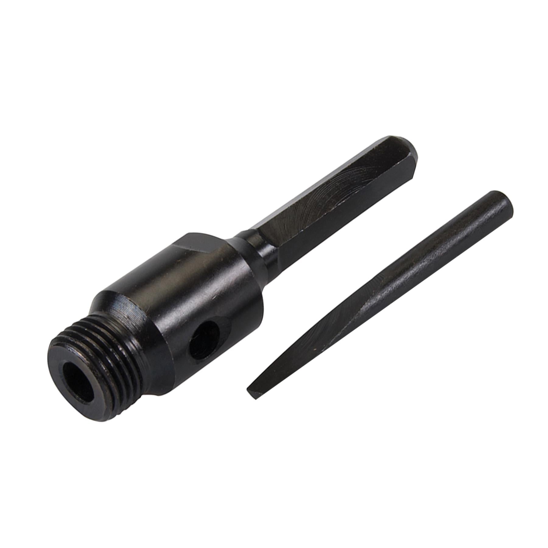 TCT Core Drill Bit 115mm Hole Saw Masonry Stone Brick Hex 115mm Extensions Pilot