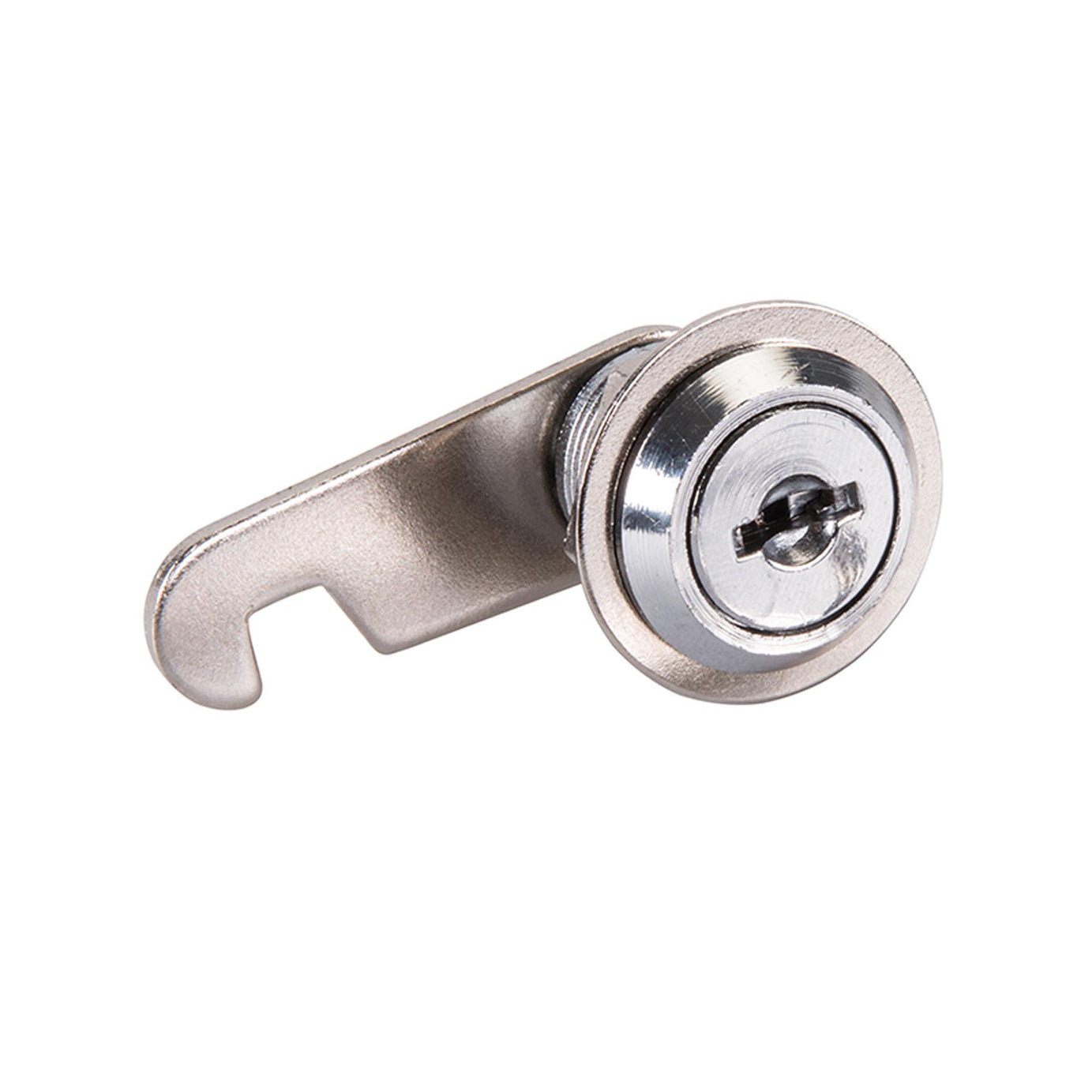 27mm Cam Lock For Filing Cabinet Mailbox Drawer Locker Secure Keys Nickel Plate