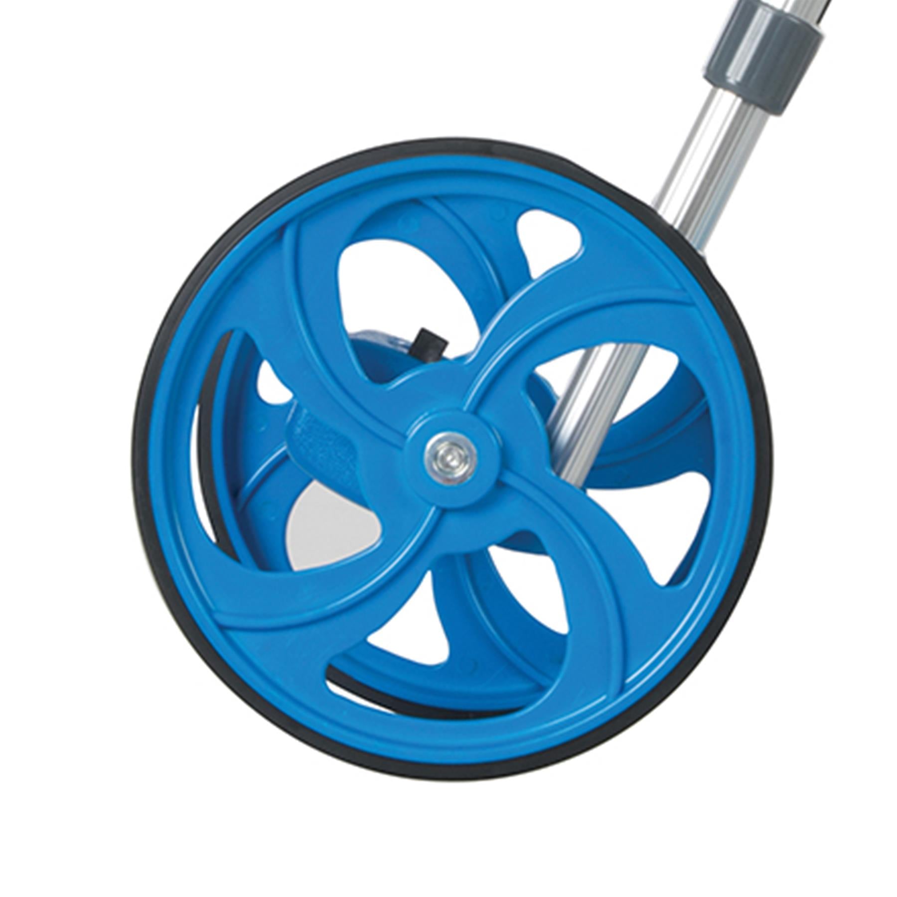 Digital Measuring Wheel 0 - 99,999.9M Aluminium Telescopic Handle Diy