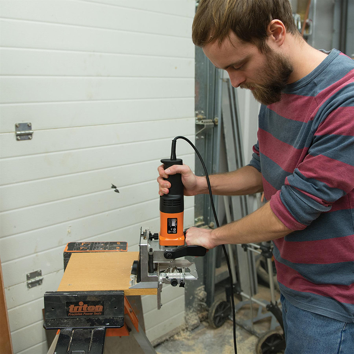 Professional Dowelling Jointer 710W 240V Double Dowel 8 10 12mm Tdj600 Jointer