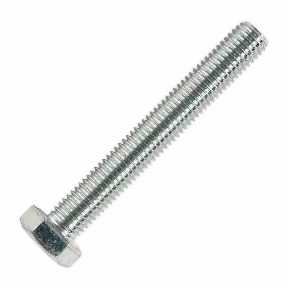 Sealey HT Setscrew M14 x 100mm 8.8 Zinc Pack of 10