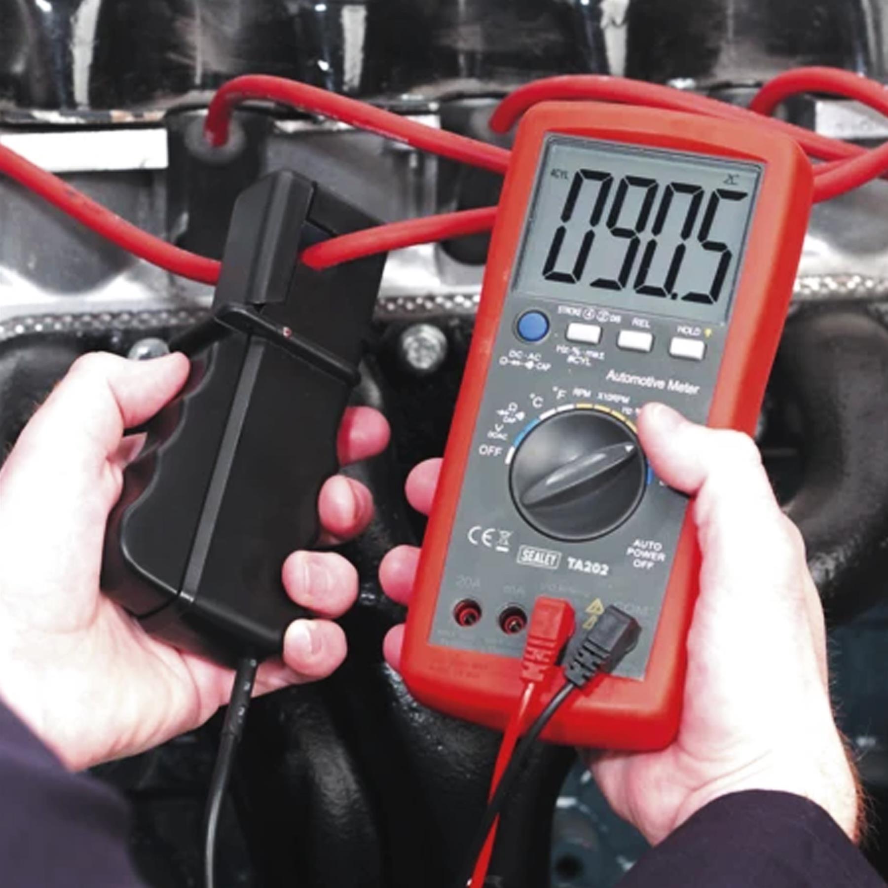 Sealey Digital Automotive Analyser 14-Function + Inductive Coupler