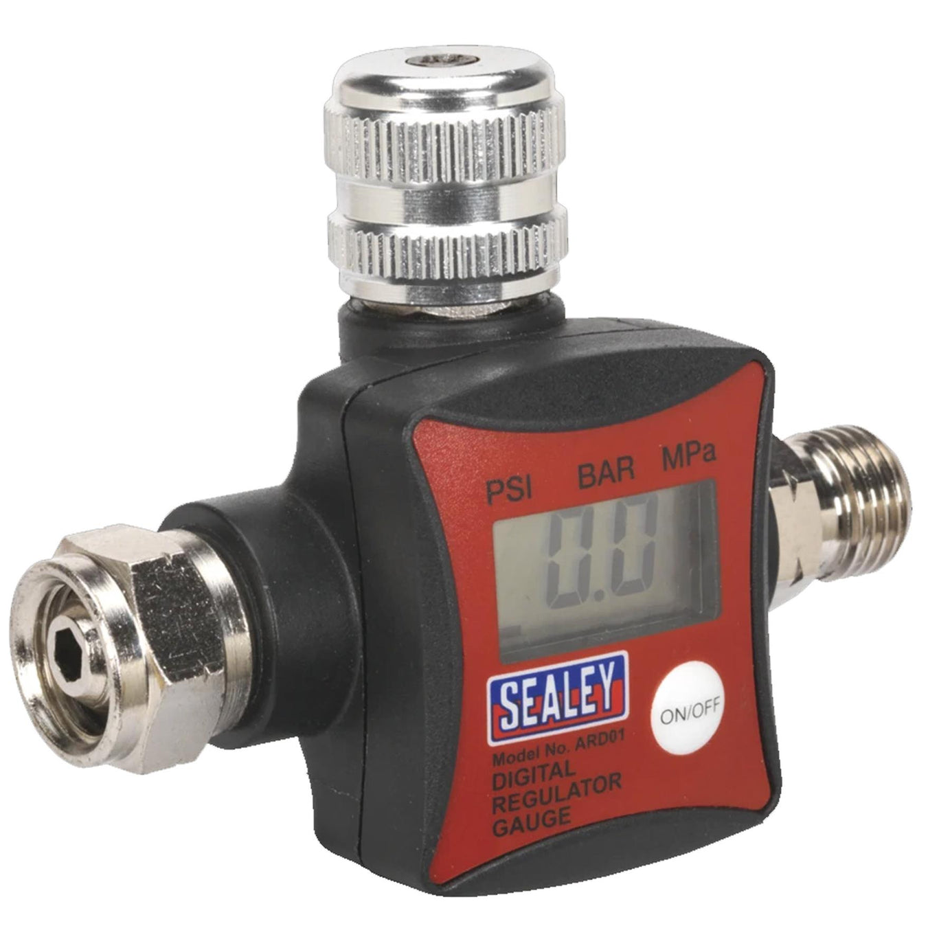 Sealey On-Gun Digital Pressure Regulator/Gauge