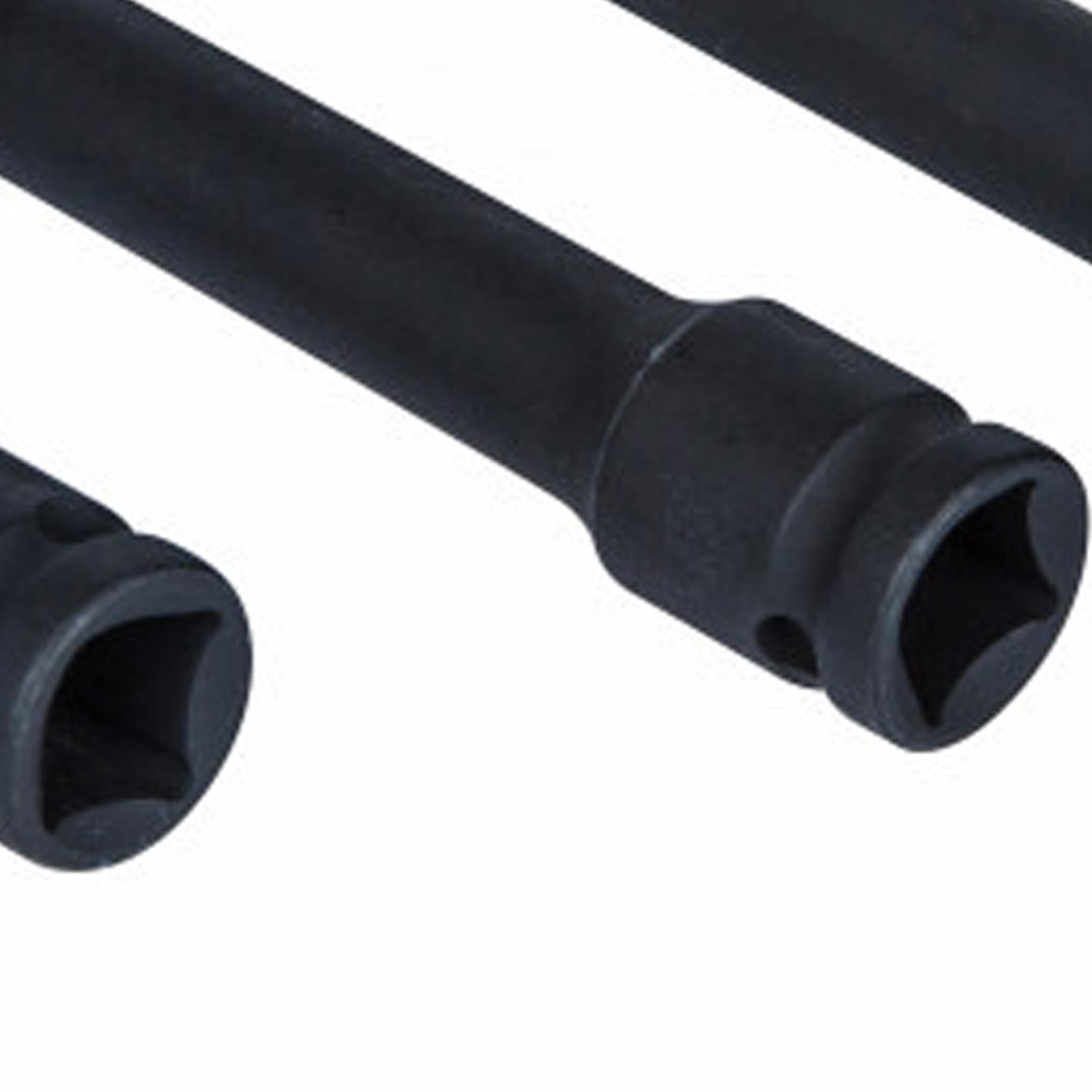BlueSpot 3Pce 1/2" Impact Socket Extension Bar Set 75, 125, 250mm