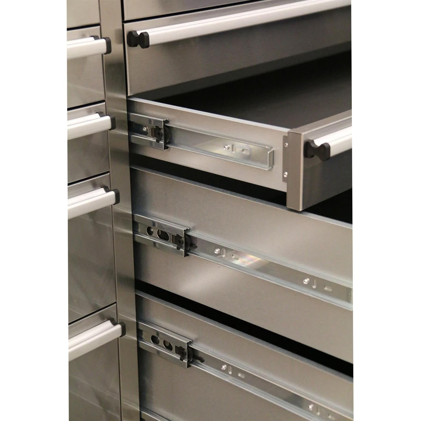 Sealey Mobile Stainless Steel Tool Cabinet 10 Drawer & Cupboard