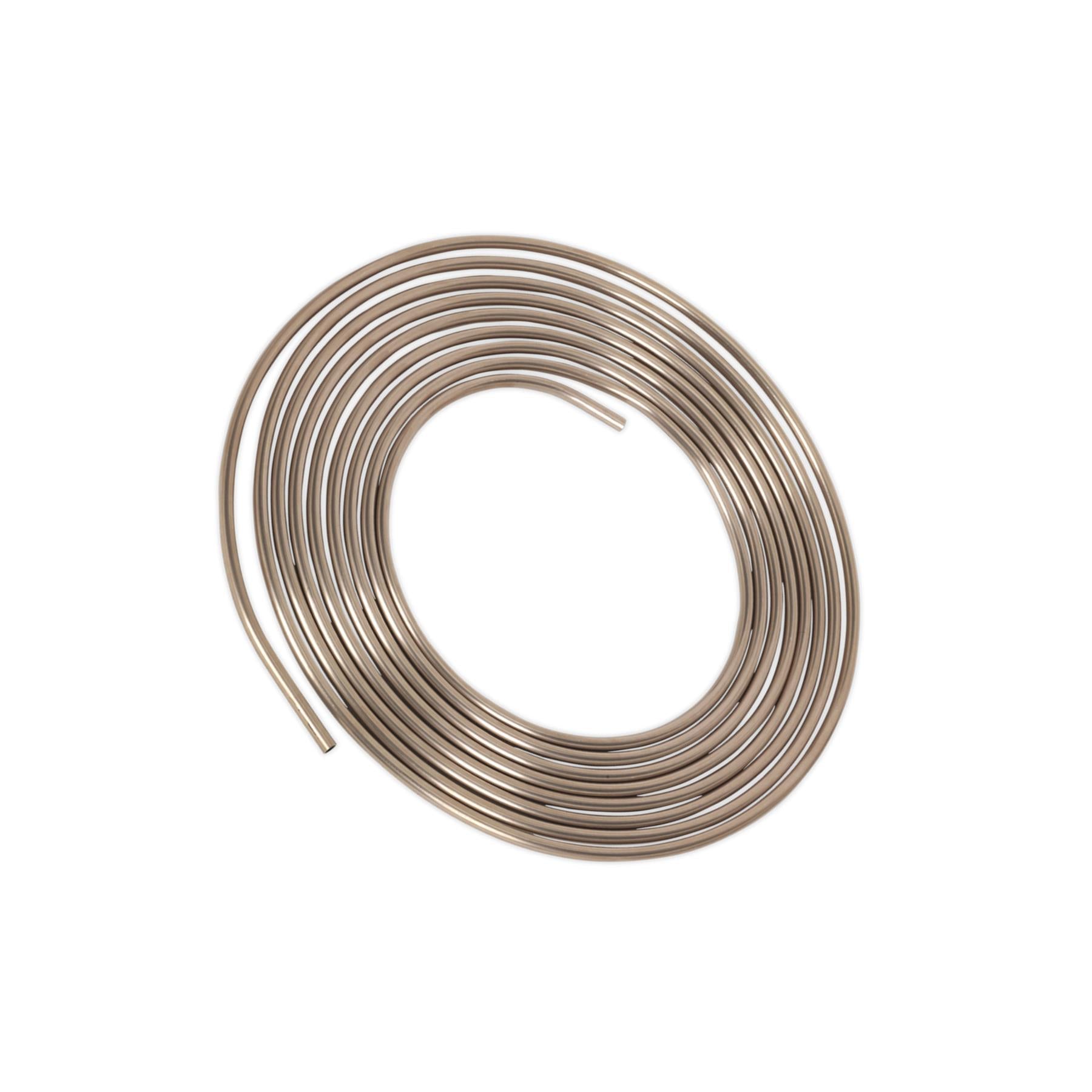 Sealey Brake Pipe Seamless Tube Cu-Ni 22 Gauge 5/16" x 25ft