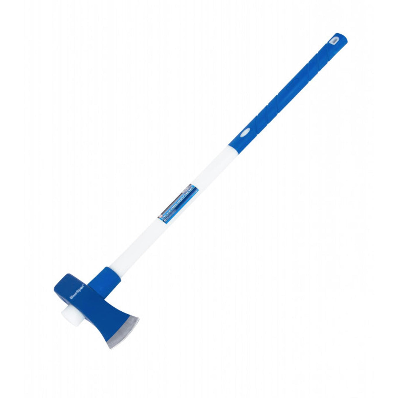BlueSpot 6lb Log Splitting Chopper Wood Maul Axe Fibreglass Rubber Handle 910mm