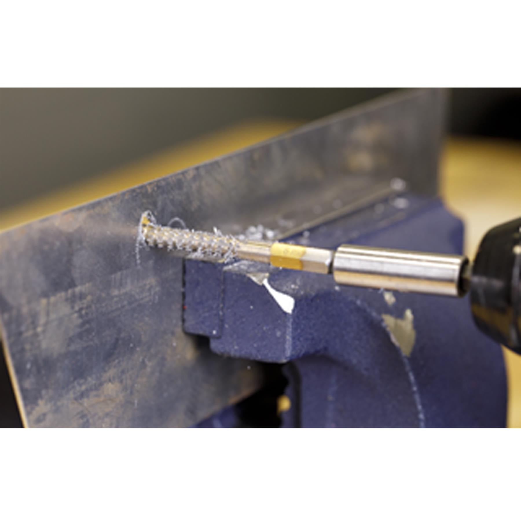 Sealey 4pc Multifunction Drill Bit Set Countersink/Step Drill/Tube Drill/Drill Saw