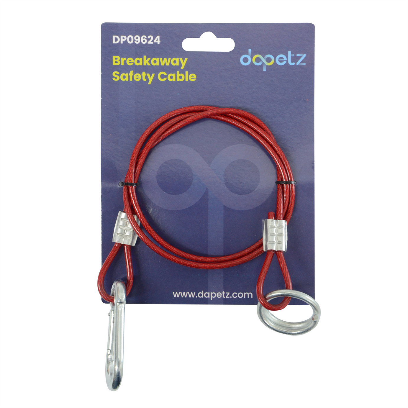 Breakaway Brake Safety Cable Caravan Trailer Heavy Duty Quick Release Clip