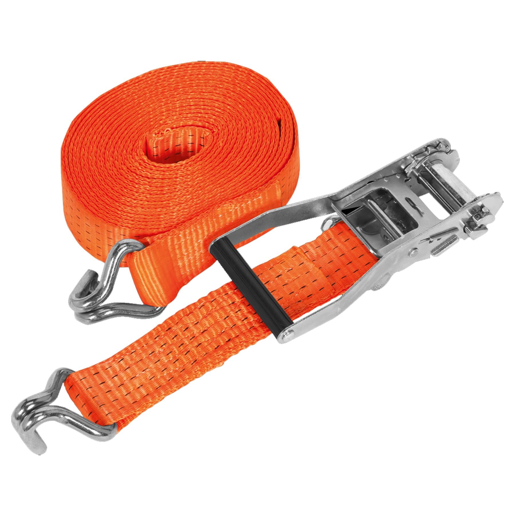 Sealey Ratchet Tie Down 50mm x 10m Poly Web 5000kg Load Test