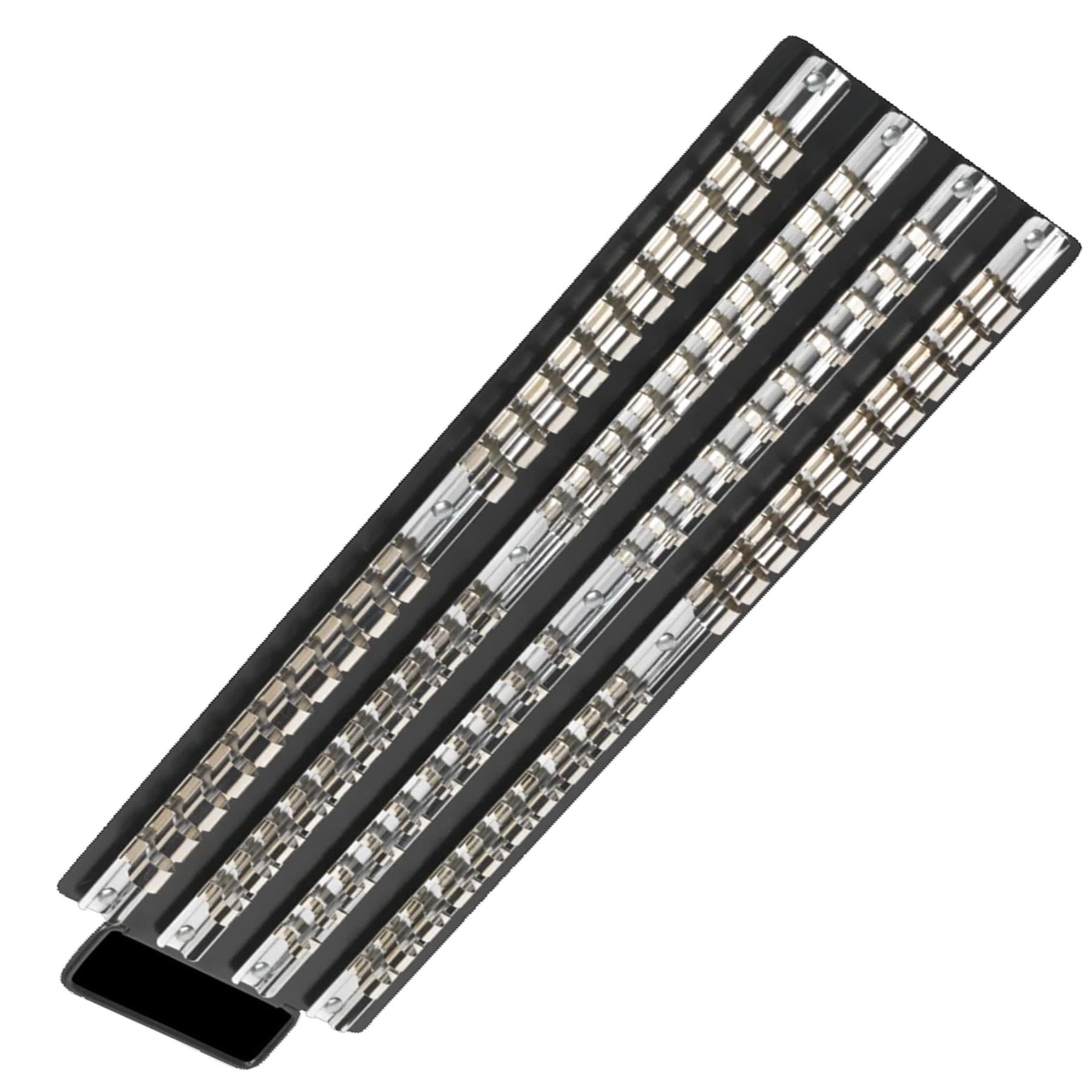 Sealey Socket Rail Tray Black 1/4", 3/8" & 1/2"Sq Drive