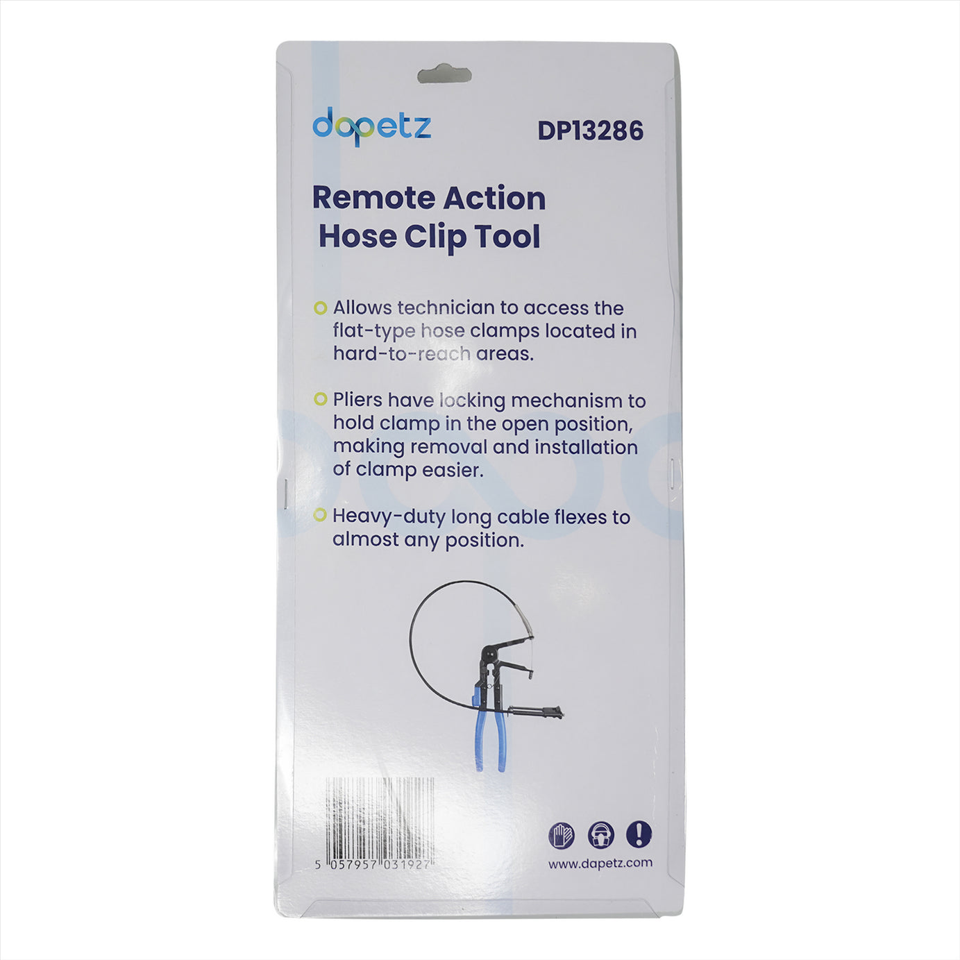 Car Remote Action Radiator Hose Clip Bundle Clamp Tool Removal Plier 18mm - 55mm