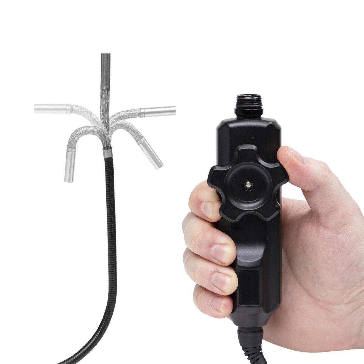 Sealey Video Borescope - Articulated Waterproof LED Probe Light