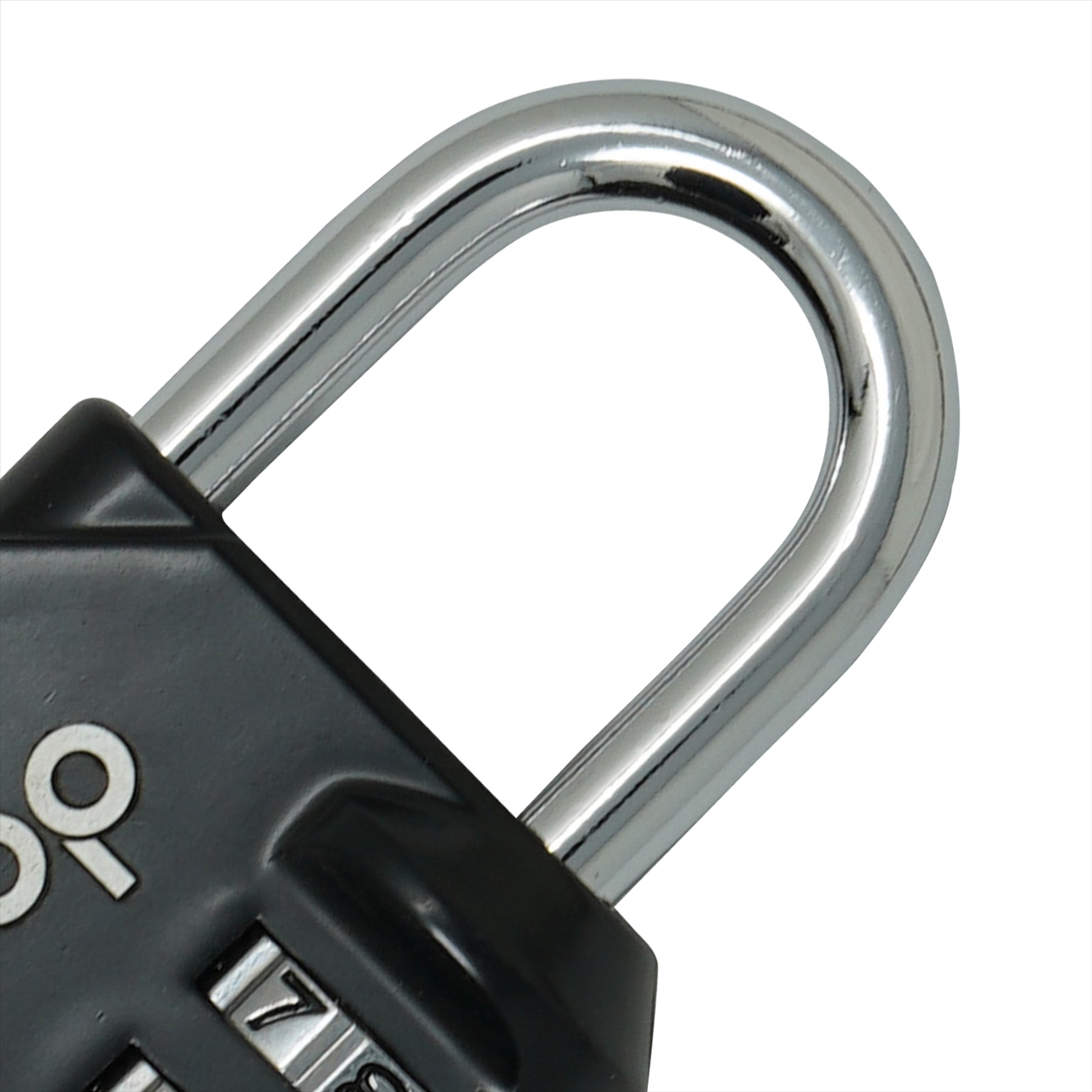 4 Digit Combination Lock Padlock Sleek Weatherproof Heavy Duty Locker Gym Travel