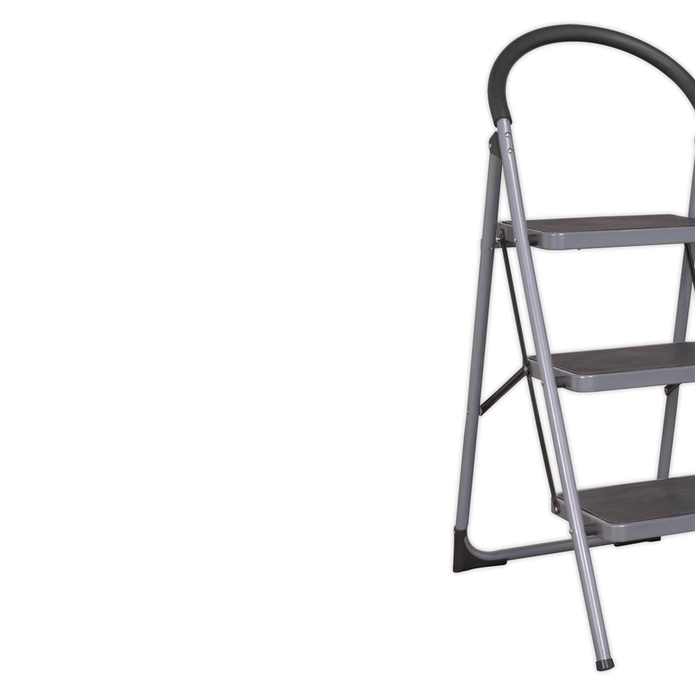 Sealey Step Stool 3-Tread 150kg Capacity EN 14183