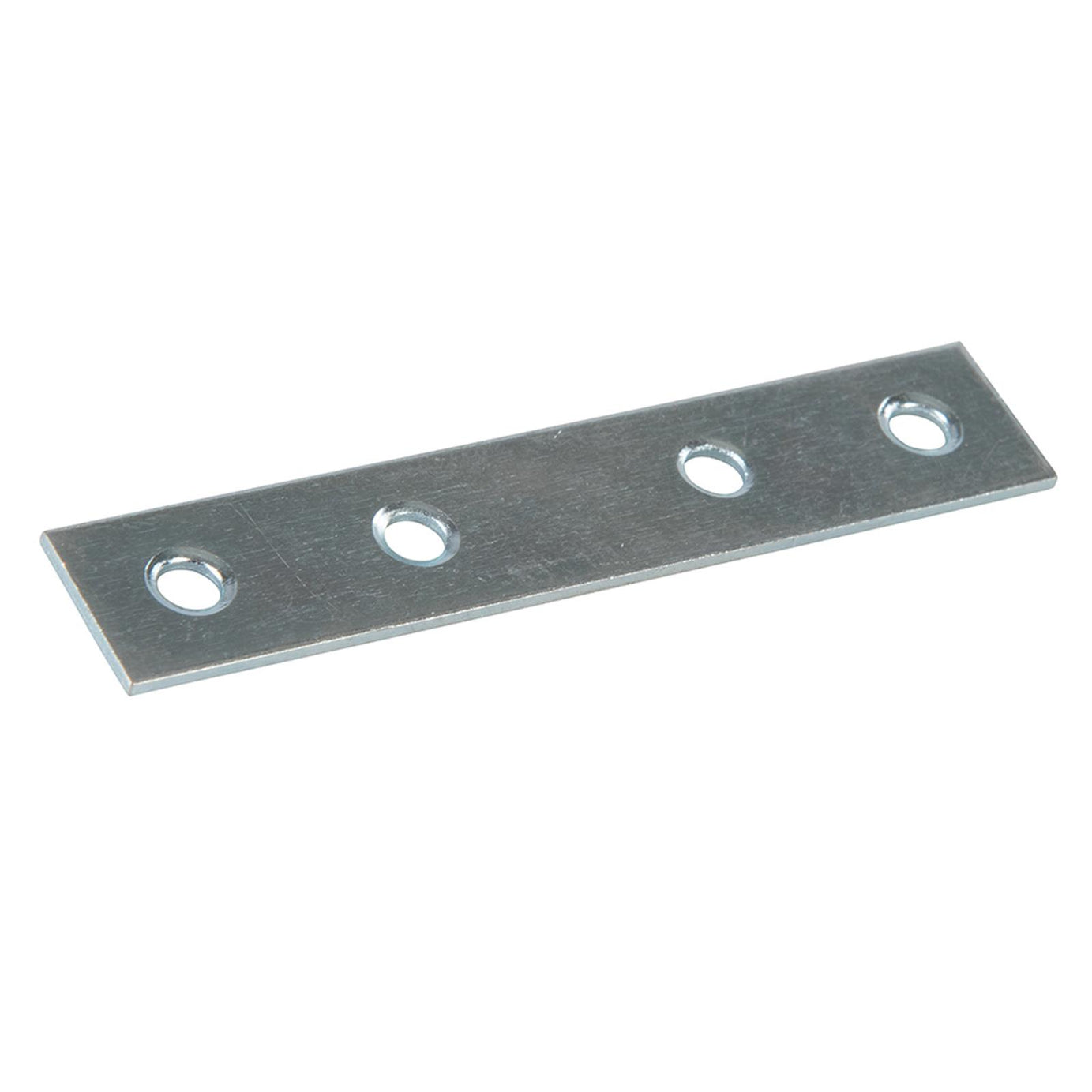 Mending Plates Zinc Plated With Offset Fixing Holes For Timber Repair 50Pk 80mm
