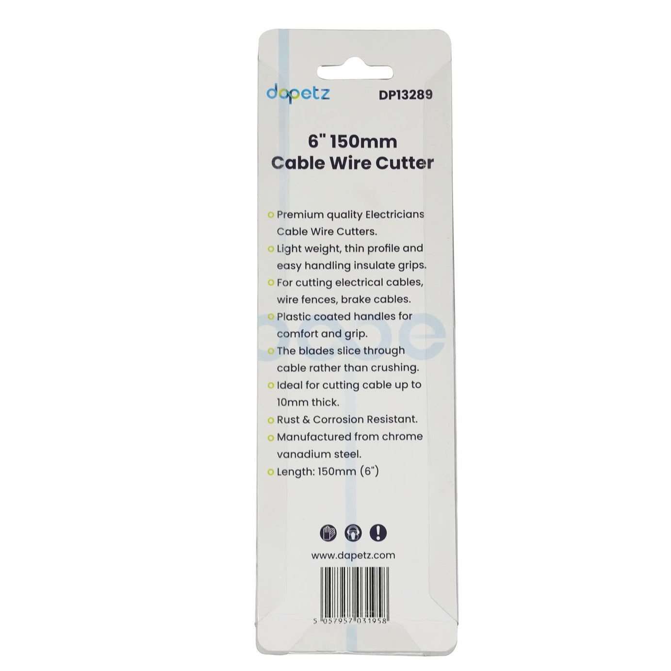 6" Electric Cable Wire Cutter 