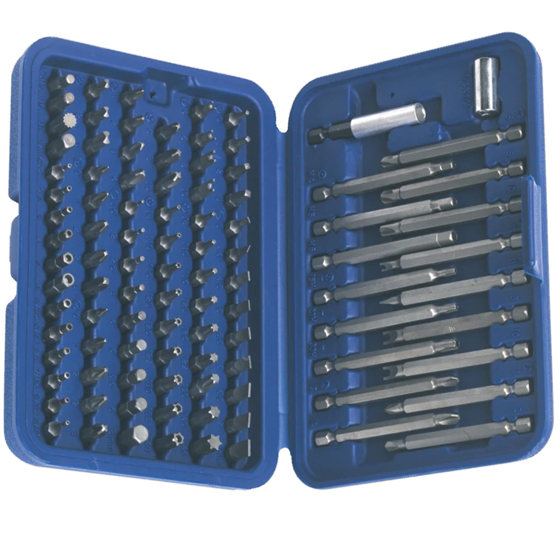 Sealey Power Tool/Security Bit Set 99pc Long & Short
