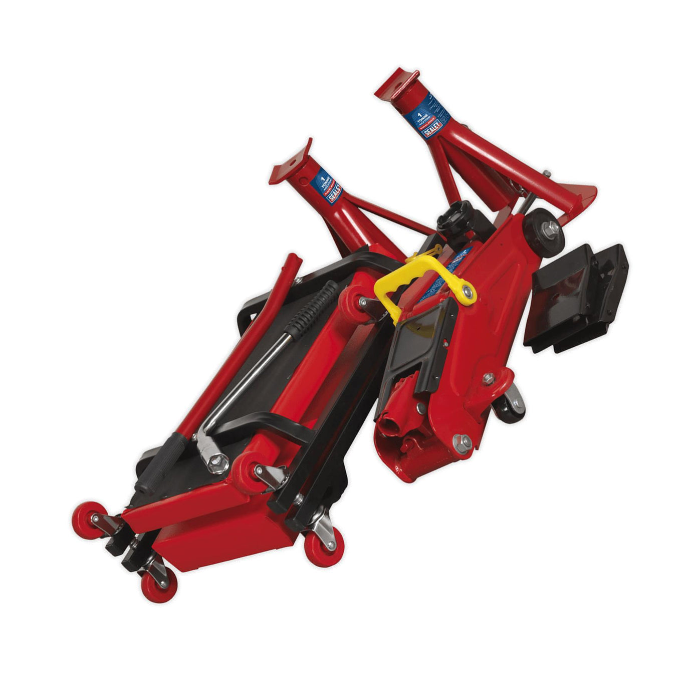Sealey Lifting Kit 2t (Inc Jack,Axle Stands,Creeper,Chocks,Wrench)